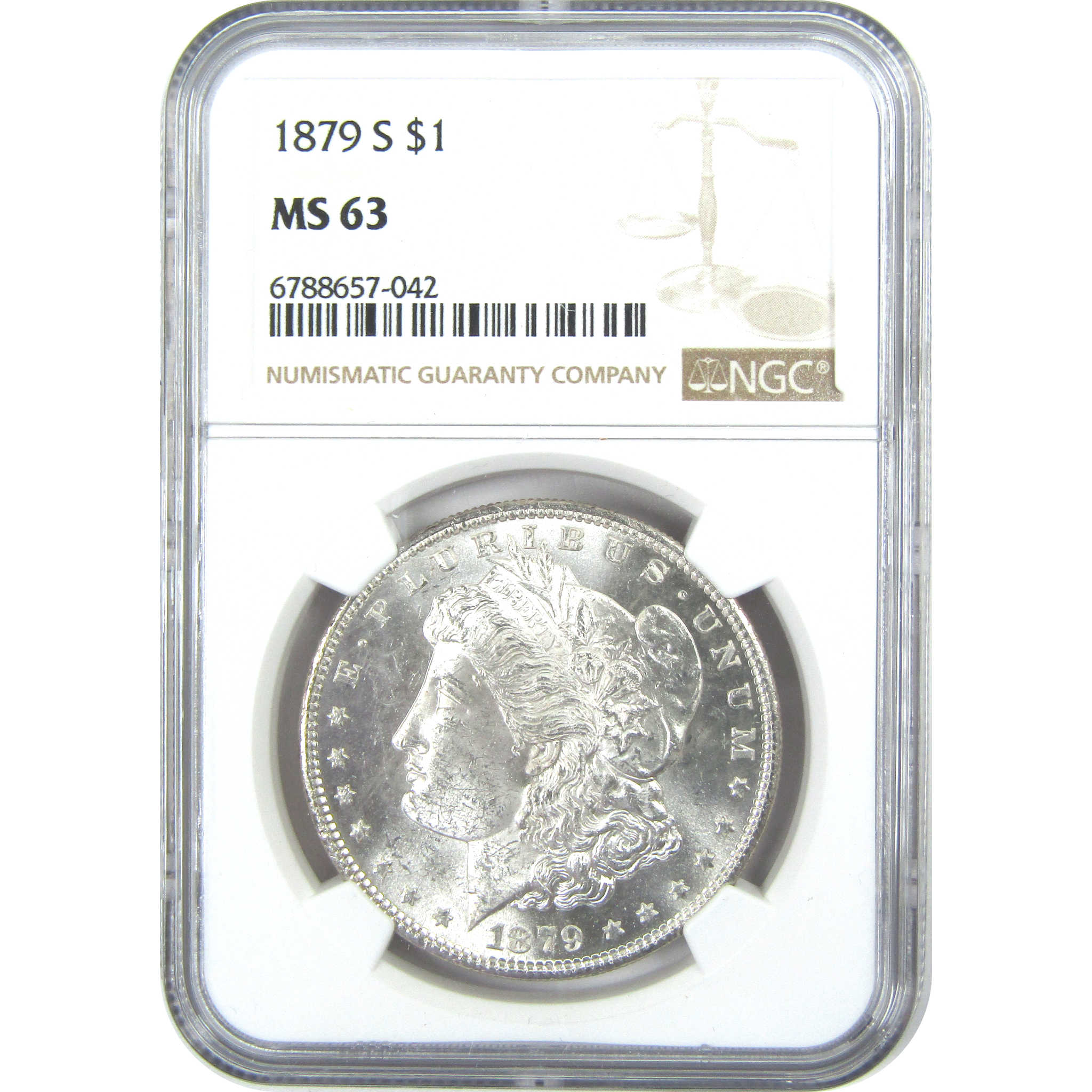 1879 S Morgan Dollar MS 63 NGC Silver $1 Uncirculated Coin SKU:I15824 - Morgan coin - Morgan silver dollar - Morgan silver dollar for sale - Profile Coins &amp; Collectibles