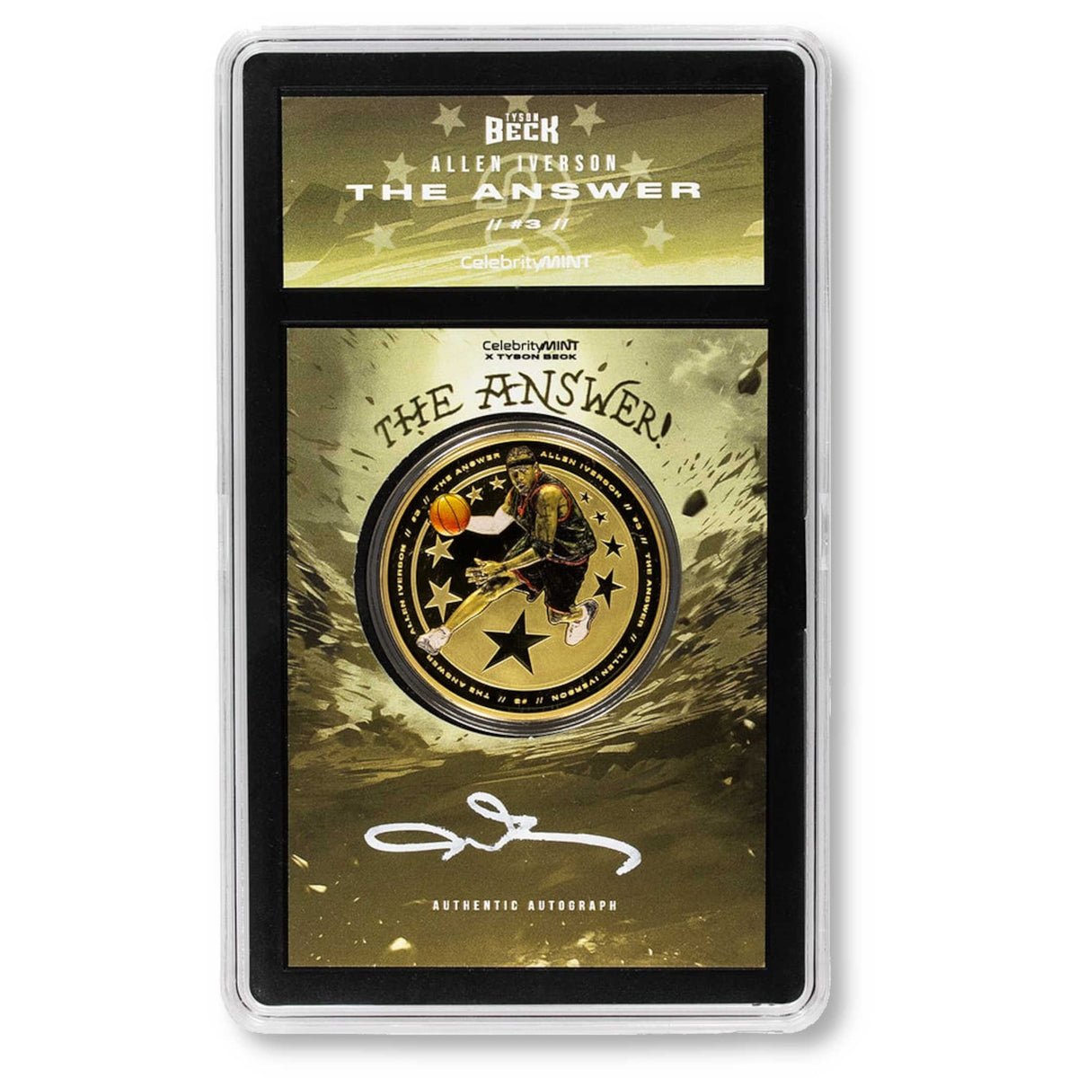 2026 Allen Iverson 1 oz Silver Collectible Coin Blind Box SKU:OPC277