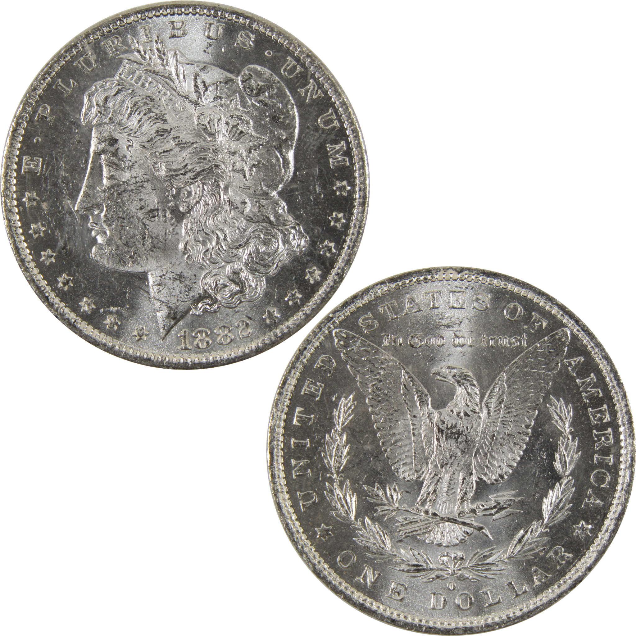 1882 O Morgan Dollar BU Uncirculated 90% Silver $1 Coin SKU:I8808 - Morgan coin - Morgan silver dollar - Morgan silver dollar for sale - Profile Coins &amp; Collectibles