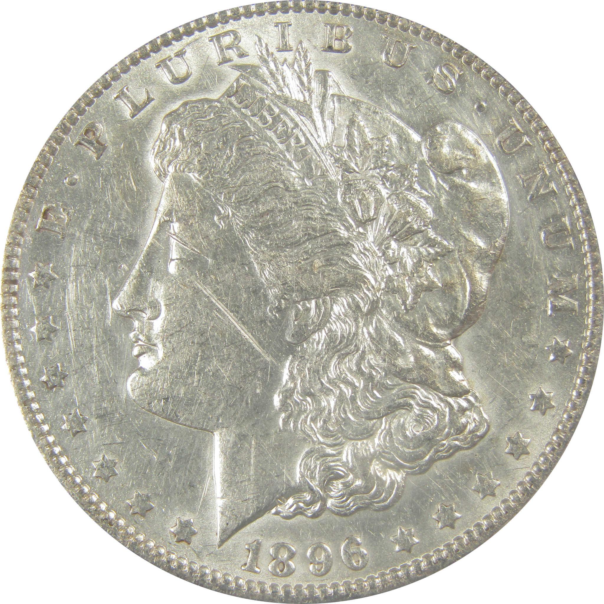 1896 O Morgan Dollar AU 50 Details ANACS Silver $1 Coin SKU:I21785 - Morgan coin - Morgan silver dollar - Morgan silver dollar for sale - Profile Coins &amp; Collectibles