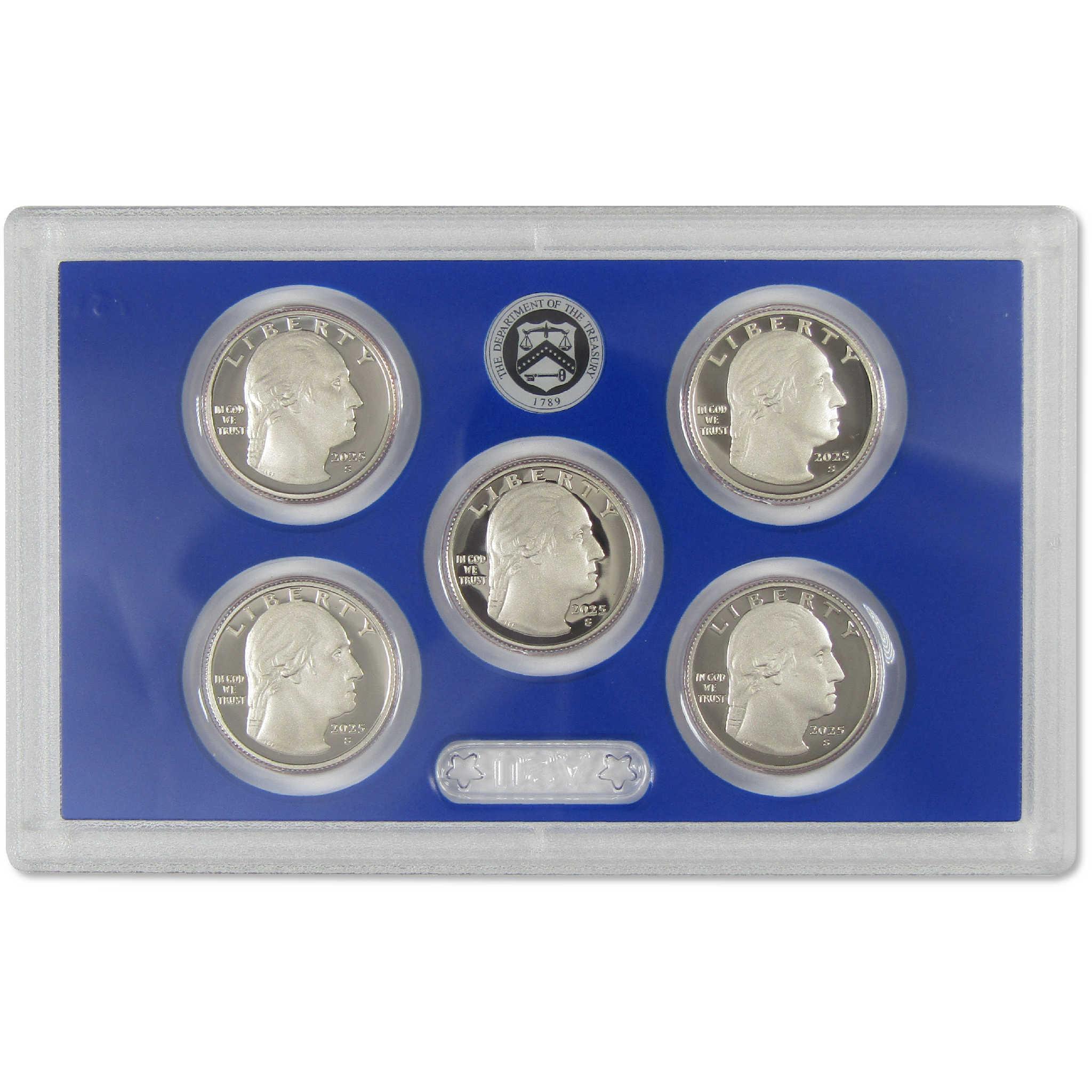 2025 Clad Proof Set U.S. Mint Original Government Packaging OGP COA