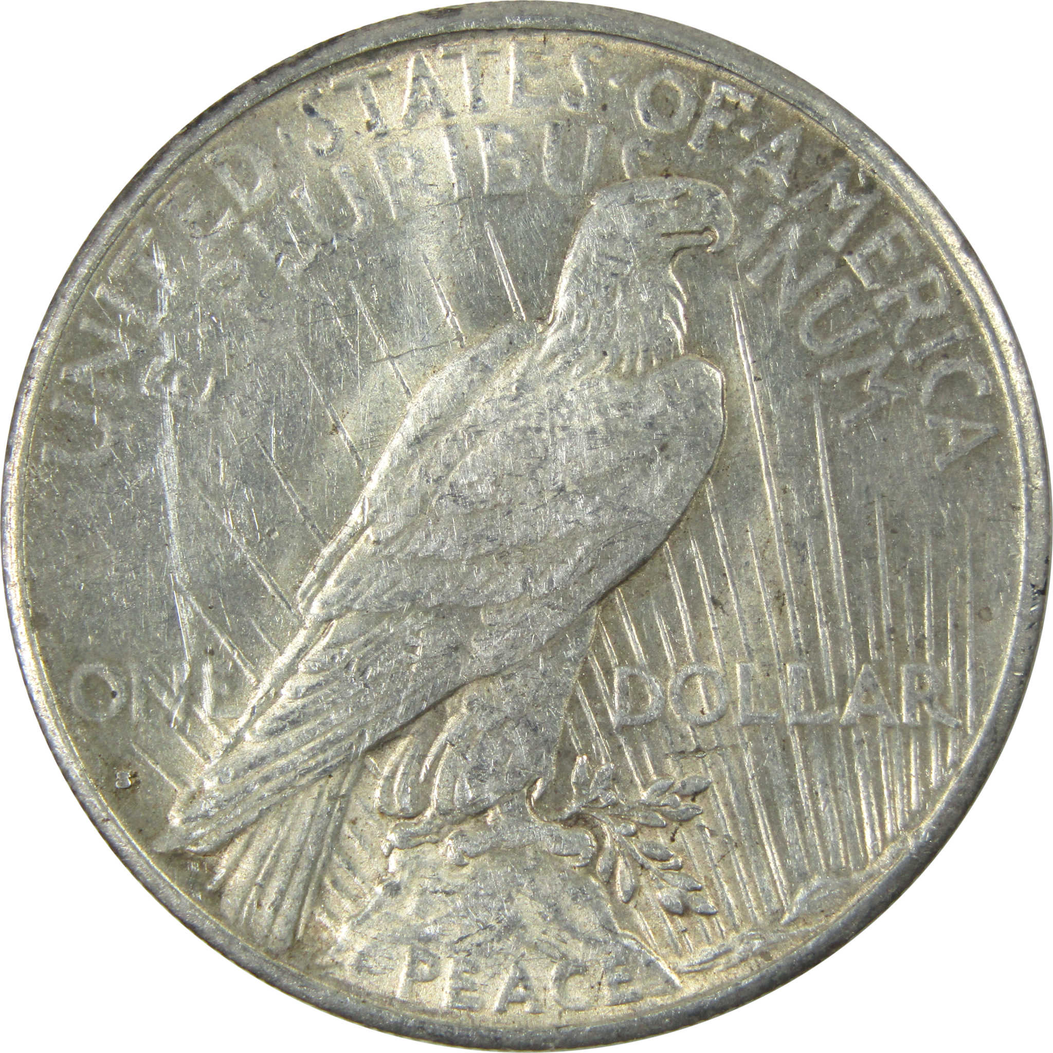 1934 S Peace Dollar AU About Uncirculated Silver $1 Coin SKU:I14616