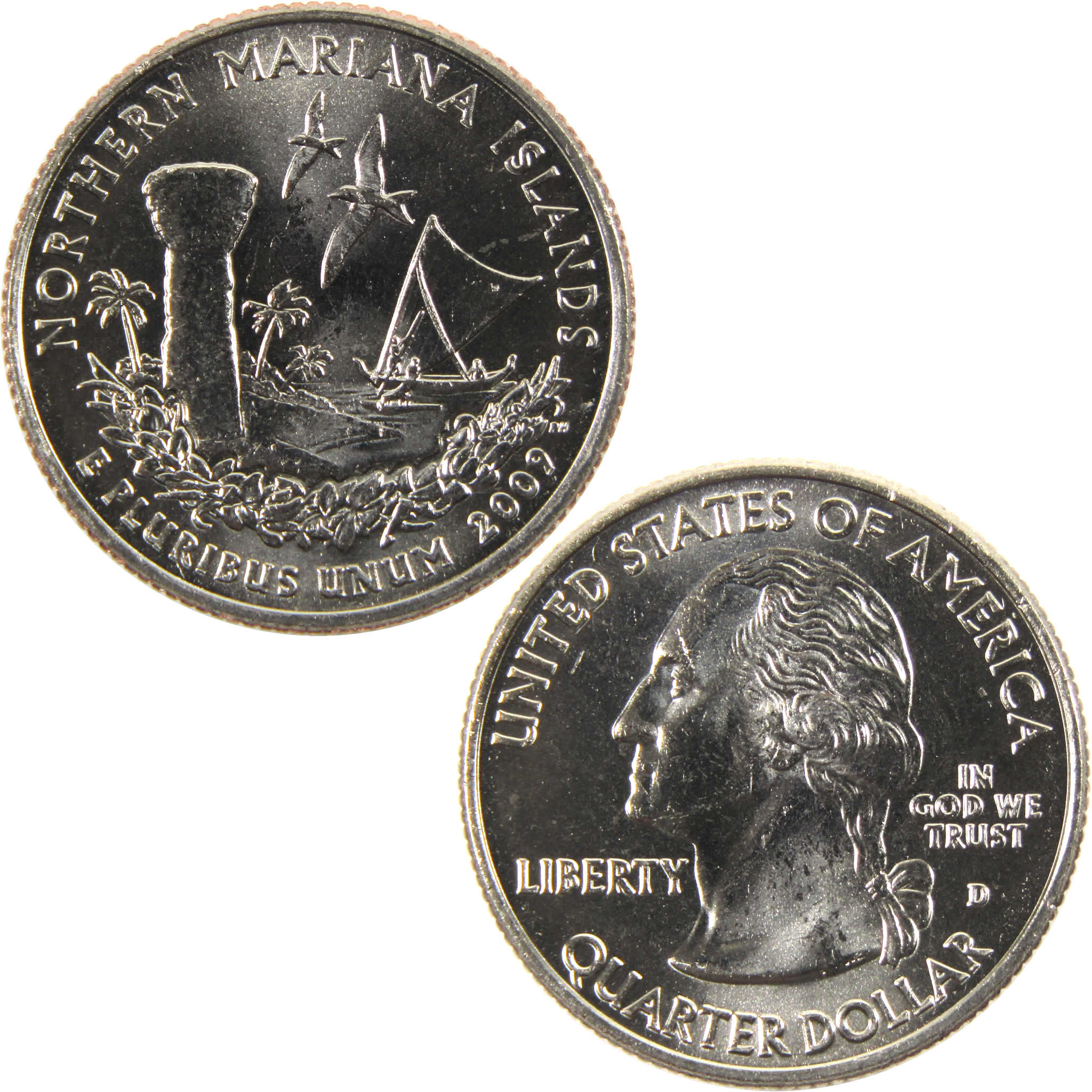 2009 D Northern Mariana Islands US Territories Quarter Uncirculated