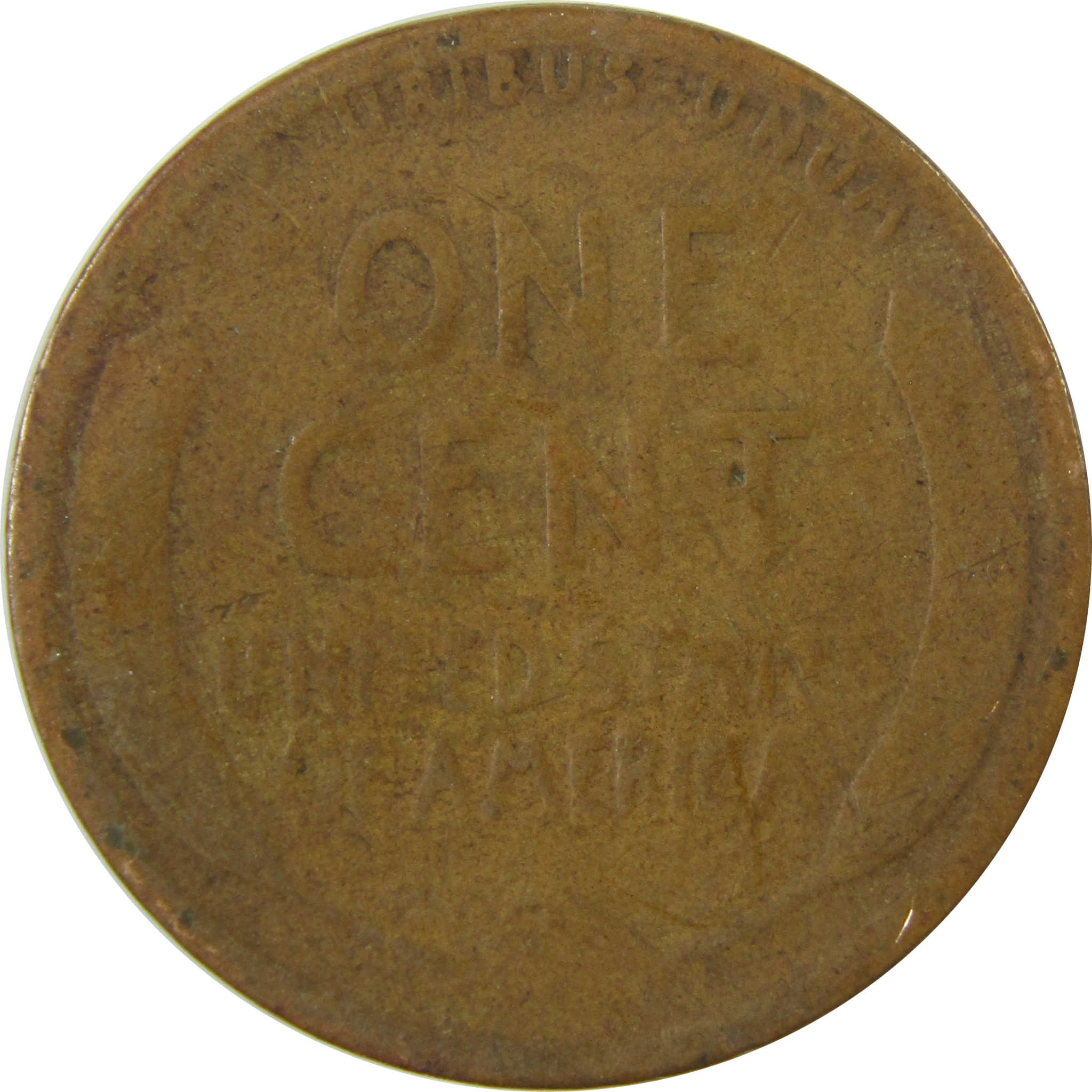 1917 Lincoln Wheat Cent G Good Penny 1c Coin SKU:I26833