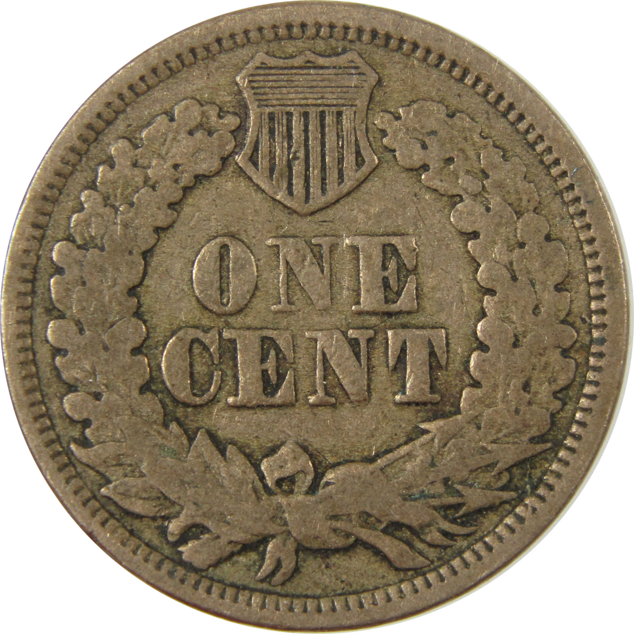1862 Indian Head Cent VG Very Good Details Penny 1c Coin SKU:CP1241