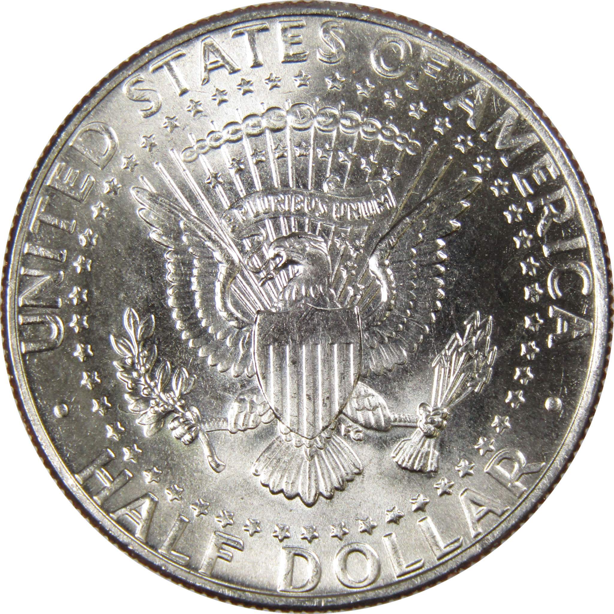 1991 P Kennedy Half Dollar Clad Uncirculated Mint State 50c Coin