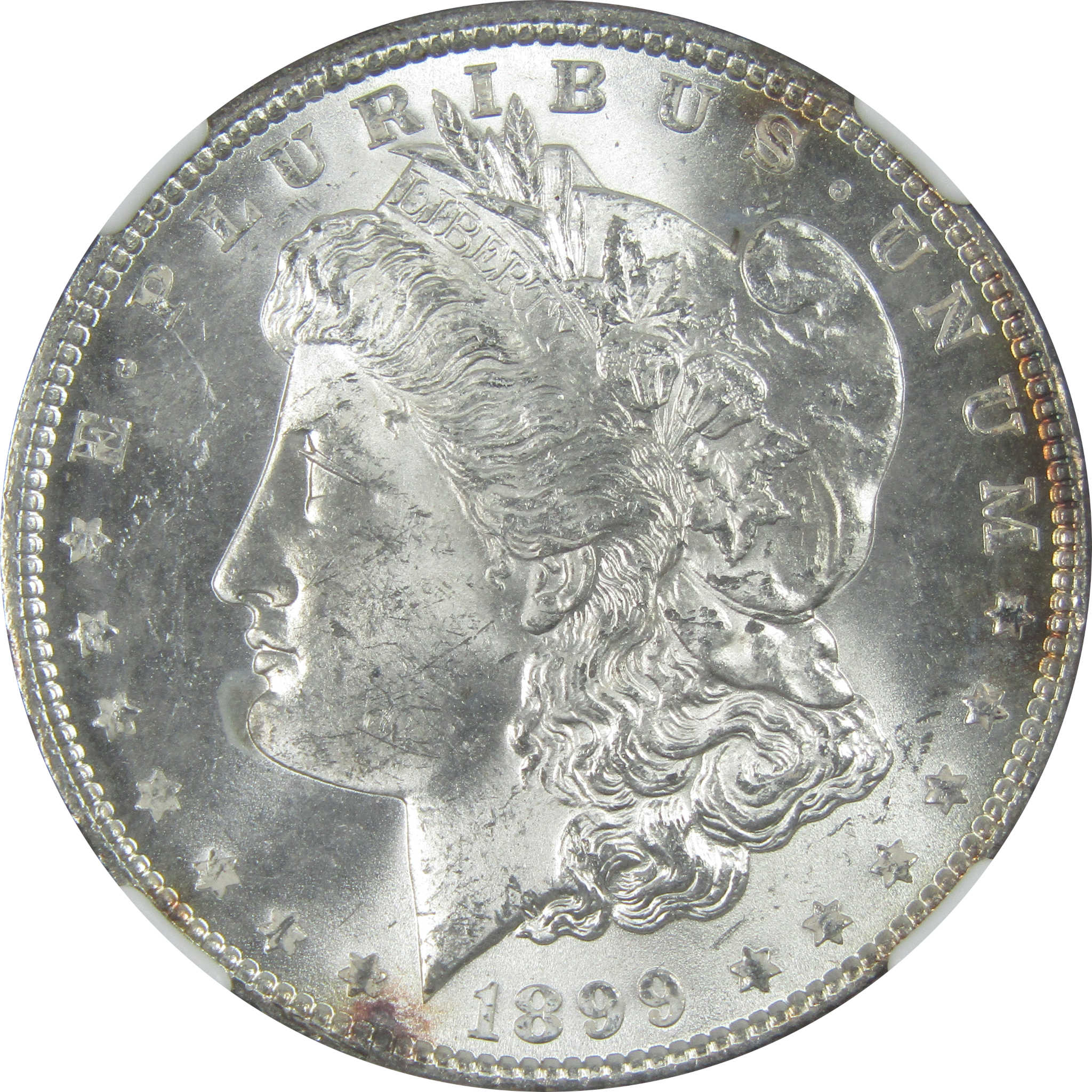 1899 Morgan Dollar MS 62 NGC Silver $1 Uncirculated Coin SKU:I16515 - Morgan coin - Morgan silver dollar - Morgan silver dollar for sale - Profile Coins &amp; Collectibles