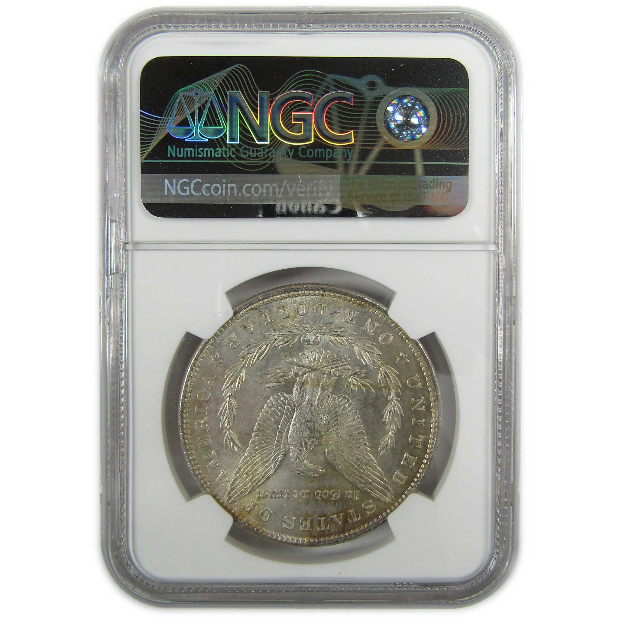 1880 Morgan Silver Dollar MS 64 NGC Uncirculated $1 Coin SKU:I27532