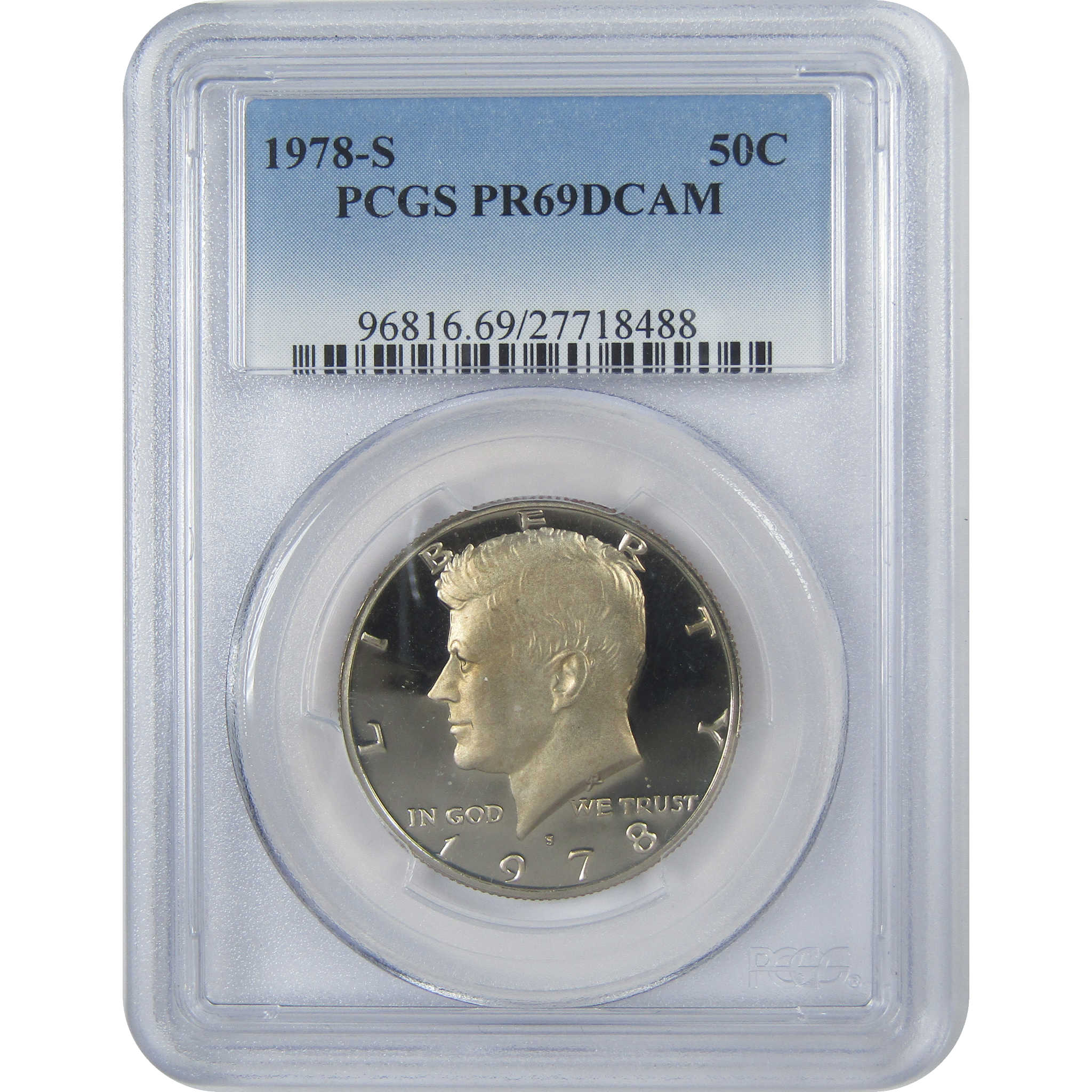 1978 S Kennedy Half Dollar PF 69 DCAM PCGS Clad 50c SKU:CPC9223