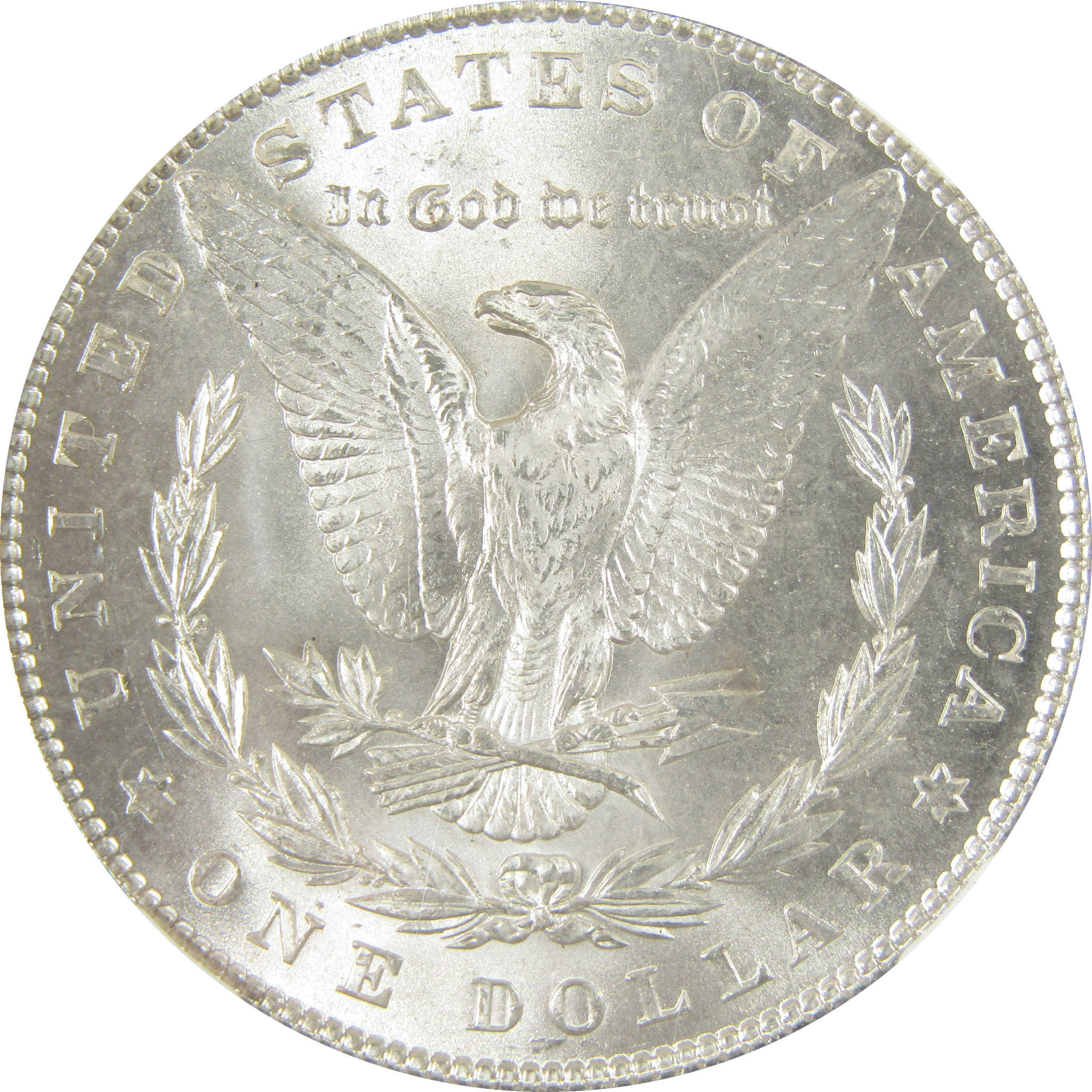 1896 Morgan Silver Dollar MS 64 NGC Uncirculated $1 Coin SKU:I27908