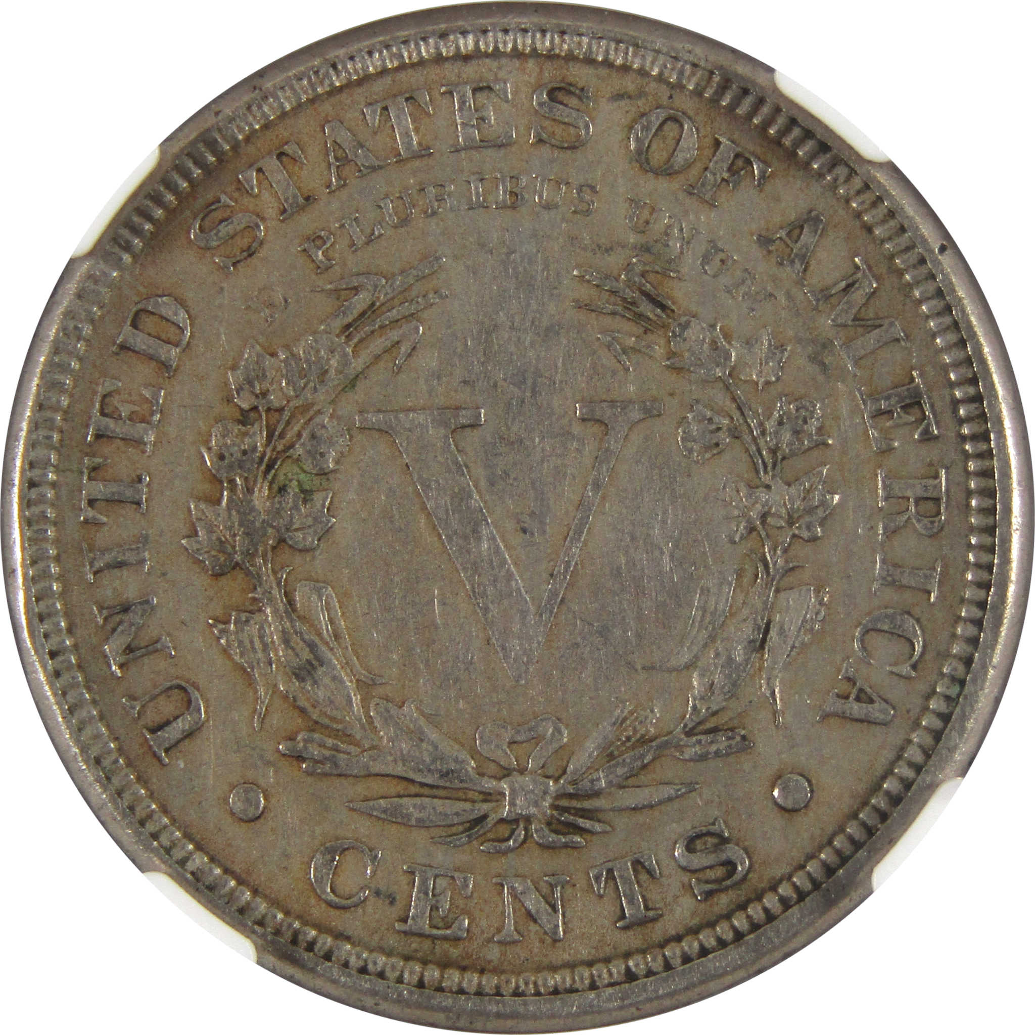 1885 Liberty Head V Nickel AU 53 NGC 5c Coin SKU:I8722