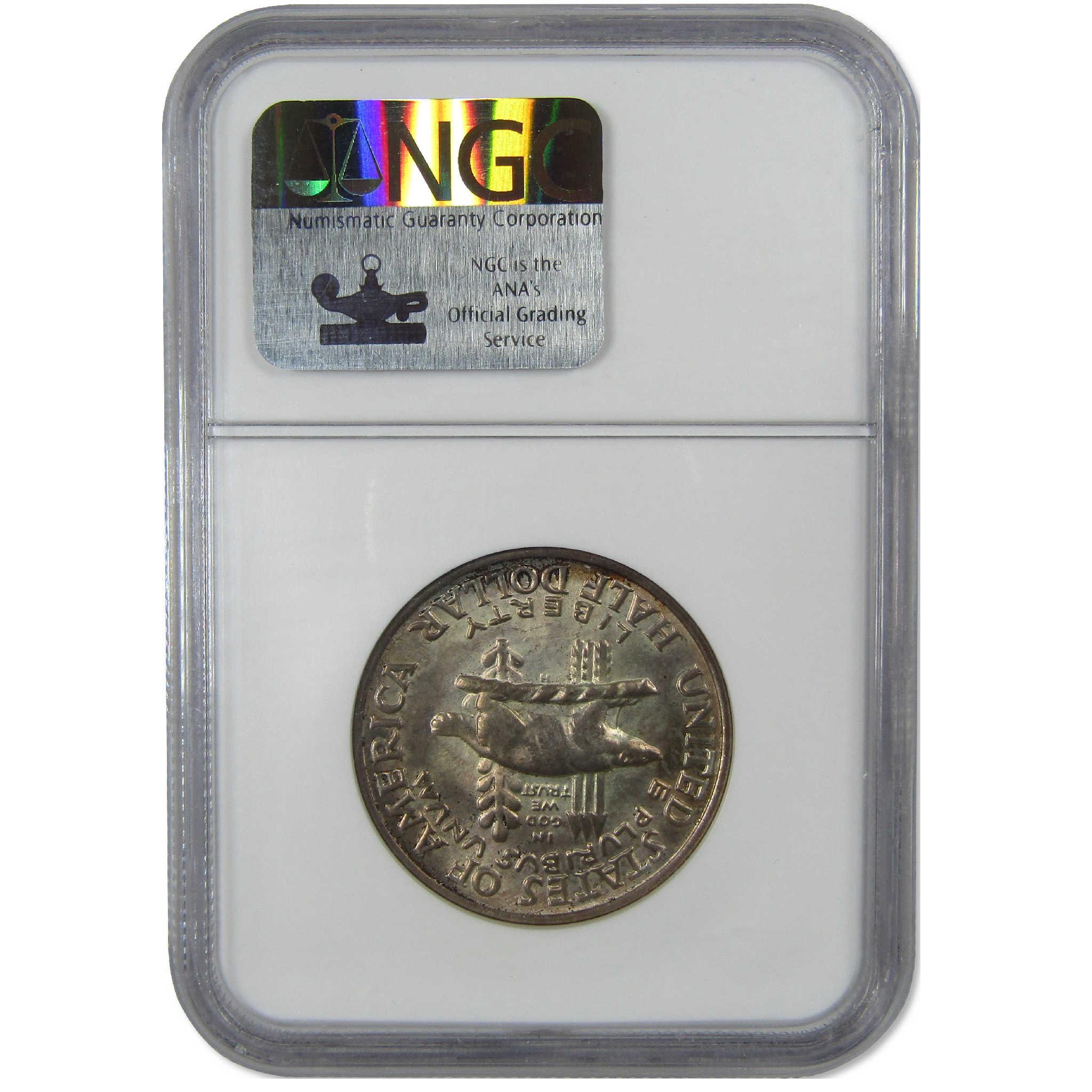 1936 Wisconsin Commemorative Silver Half Dollar MS 65 NGC Uncirculated