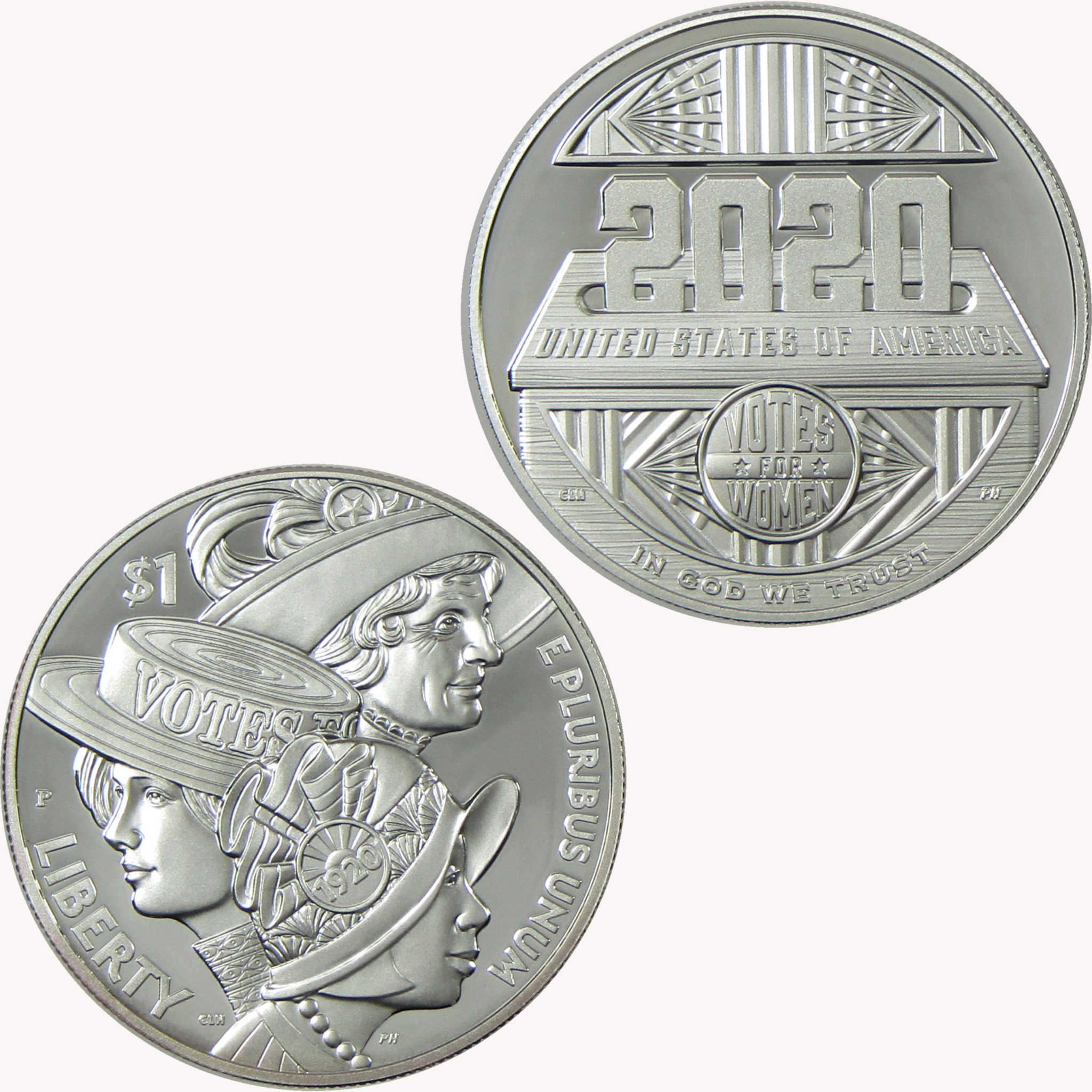 2020 P Women's Suffrage Centennial Commem Silver $1 Proof SKU:I26397