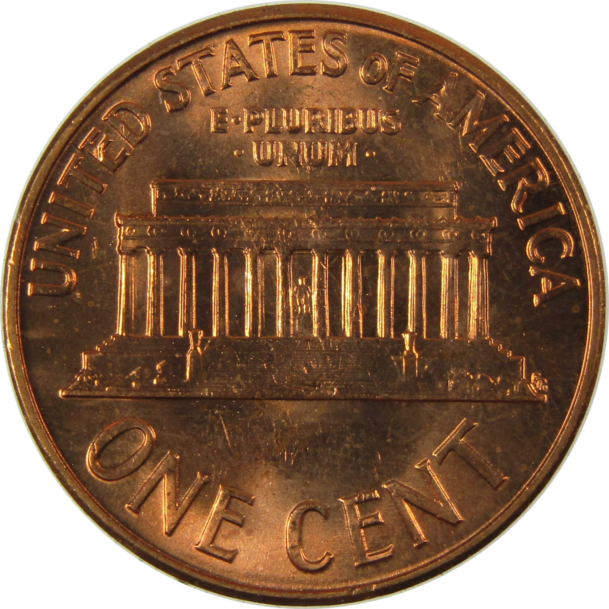 1960 Small Date Lincoln Memorial 1c Uncirculated Mint State SKU:I26583