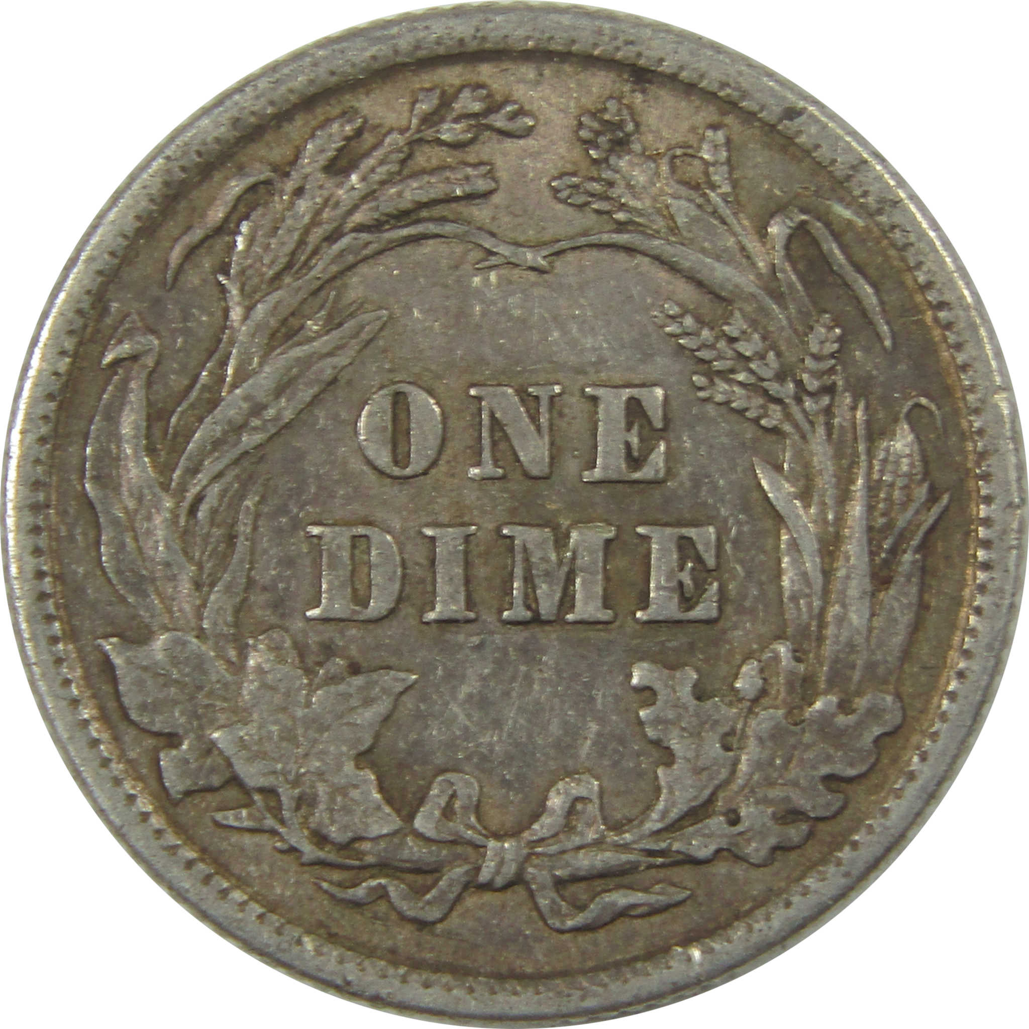 1911 Barber Dime XF EF Extremely Fine Details Silver SKU:I20662