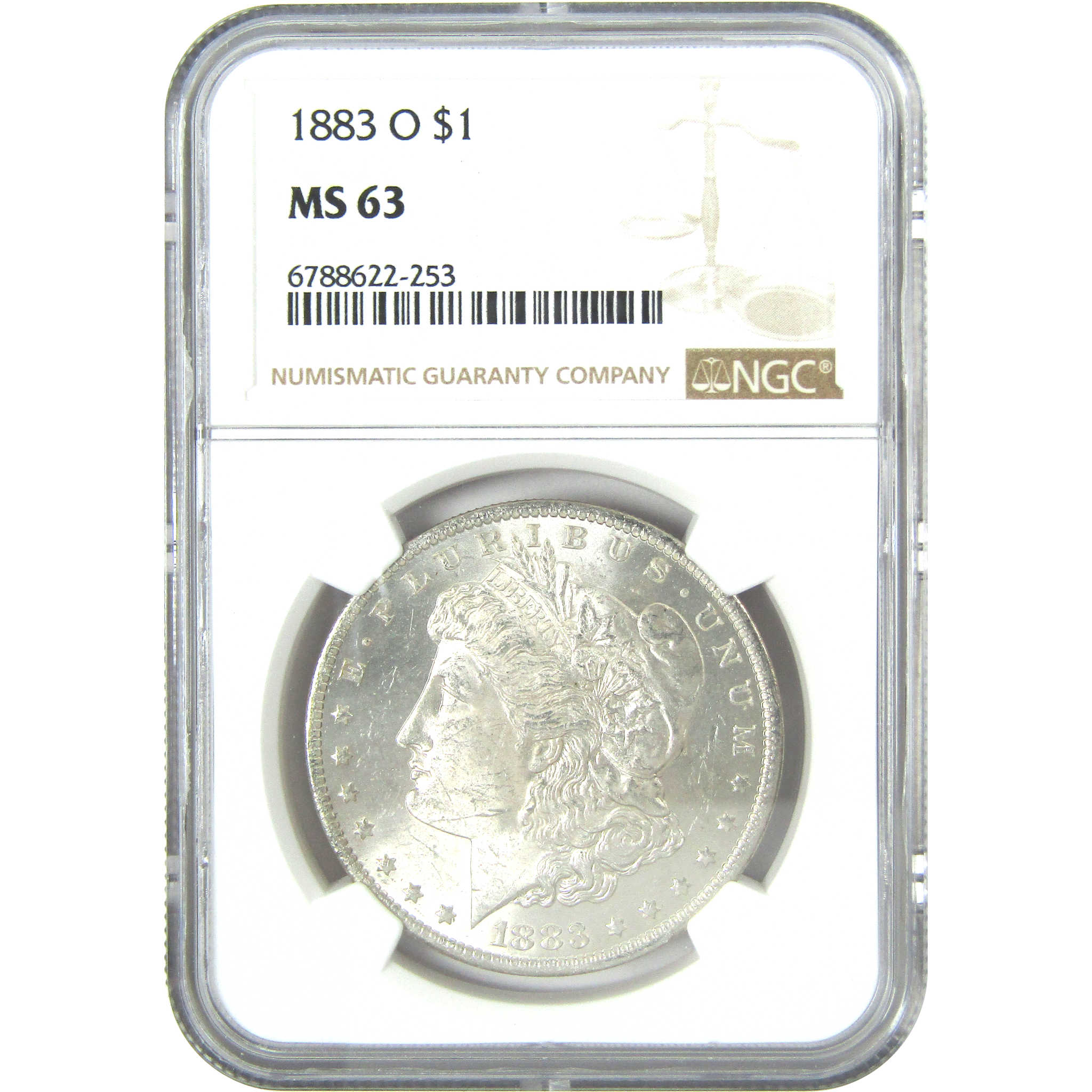 1883 O Morgan Dollar MS 63 NGC Silver $1 Uncirculated Coin SKU:I16455 - Morgan coin - Morgan silver dollar - Morgan silver dollar for sale - Profile Coins &amp; Collectibles