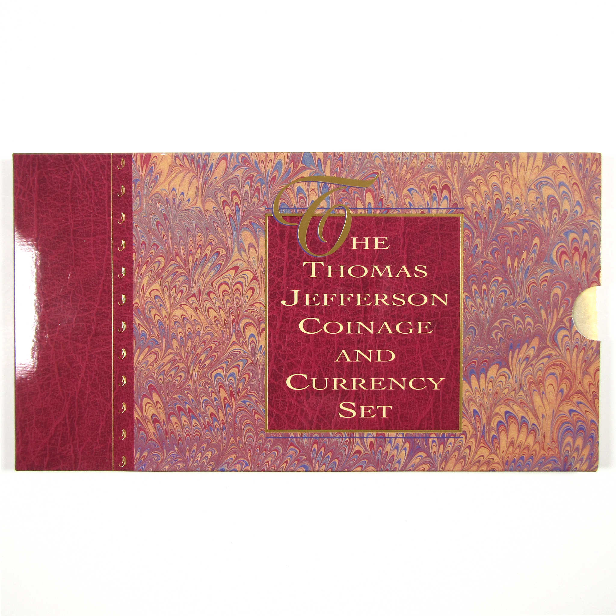 Thomas Jefferson Coinage and Currency Set Uncirculated OGP SKU:CPC6100