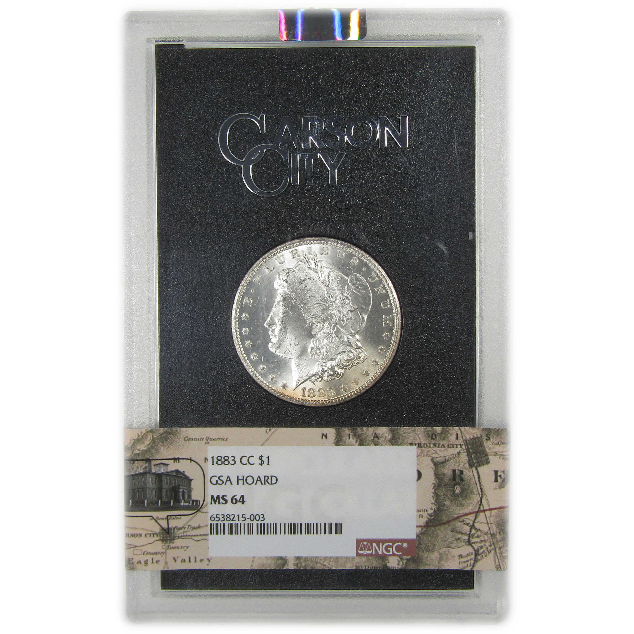 1883 CC GSA Morgan Dollar MS 64 NGC Silver Uncirculated SKU:CP3 - Morgan coin - Morgan silver dollar - Morgan silver dollar for sale - Profile Coins &amp; Collectibles