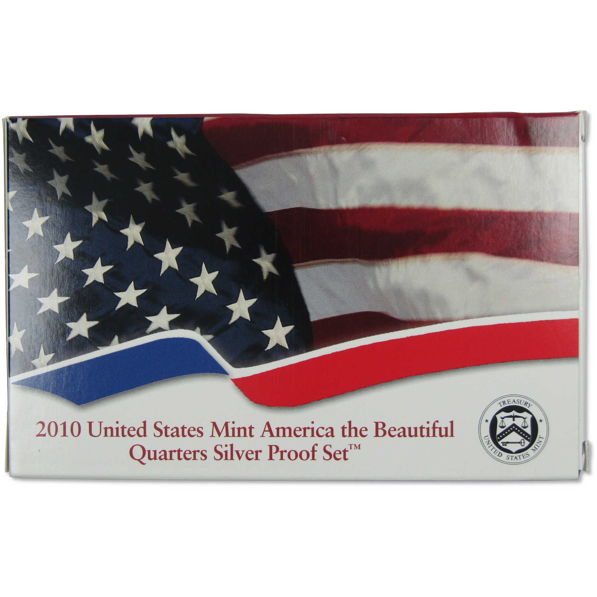 2010 America the Beautiful Quarter Silver Proof Set U.S. Mint OGP COA