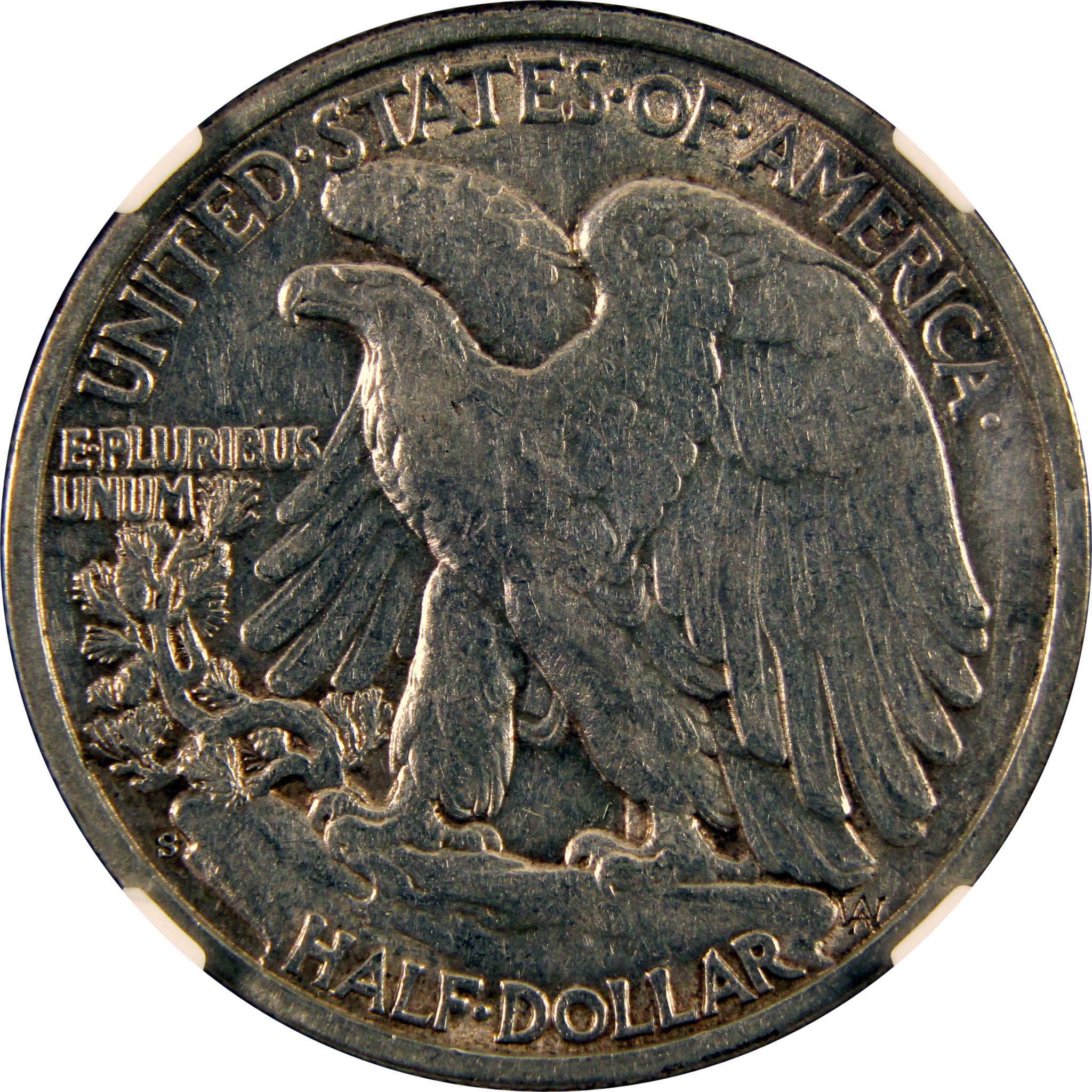 1928 S Liberty Walking Half Dollar AU 53 NGC 90% Silver 50c SKU:I10333