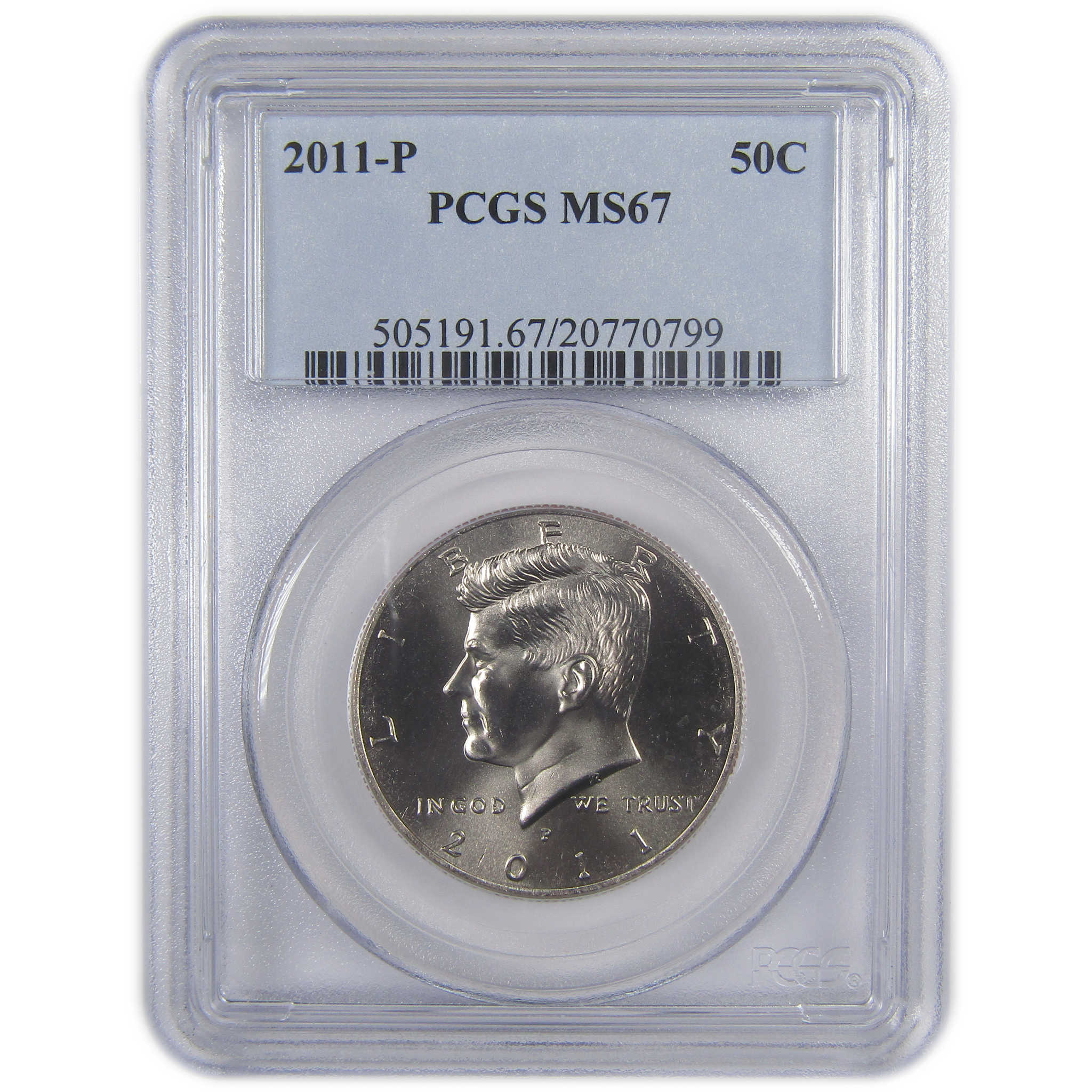 2011 P Kennedy Half Dollar MS 67 PCGS Clad Uncirculated SKU:CPC9738