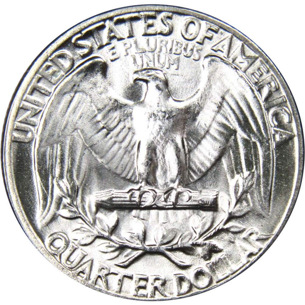 1950 Washington Quarter BU Uncirculated Mint State 90% Silver 25c US Coin