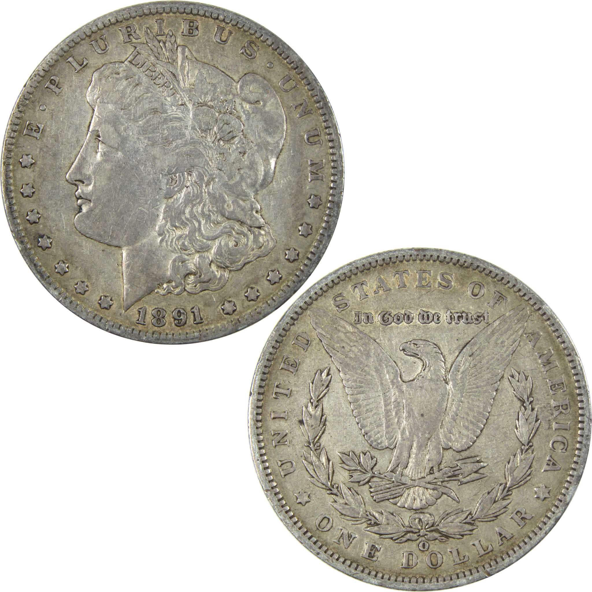 1891 O Morgan Dollar VF Very Fine Silver $1 Coin SKU:I14631 - Morgan coin - Morgan silver dollar - Morgan silver dollar for sale - Profile Coins &amp; Collectibles