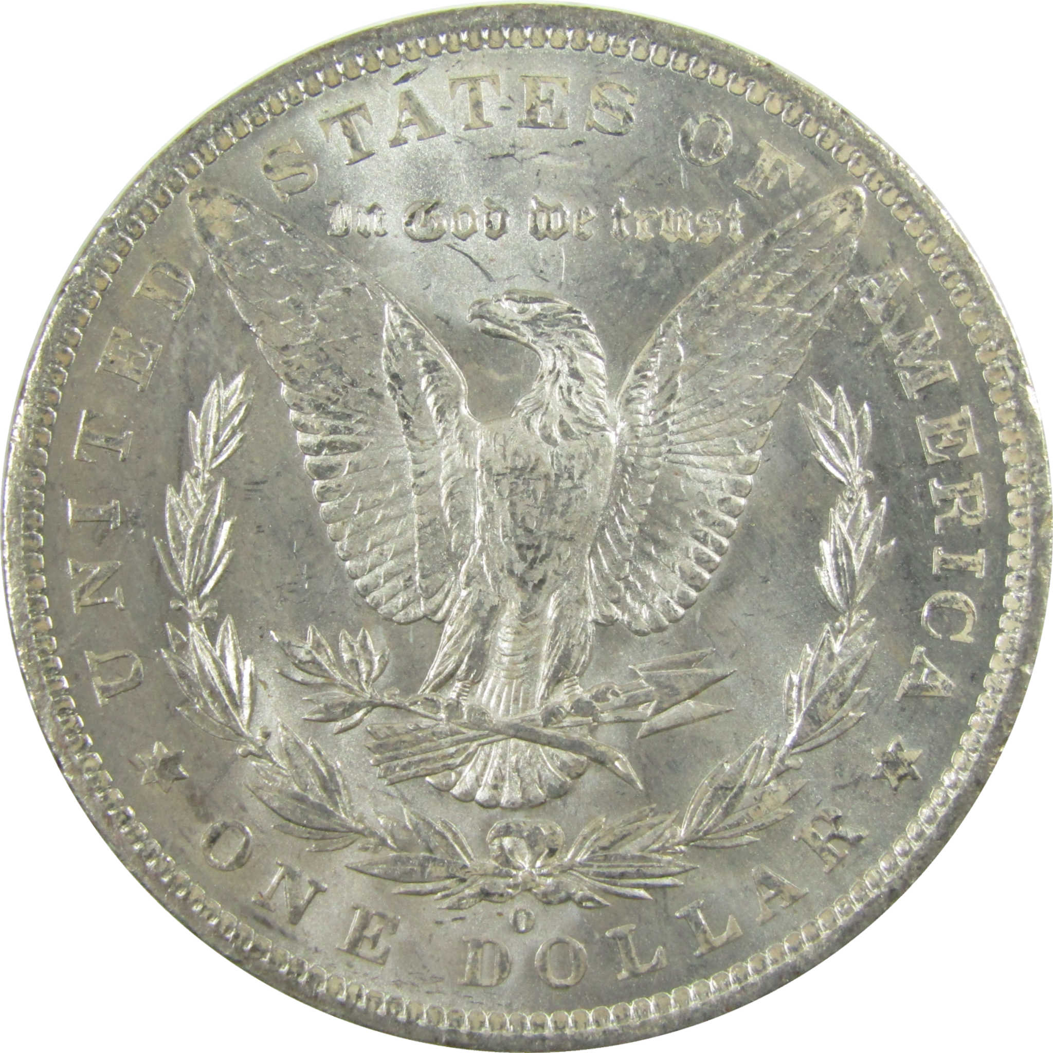 1883 O Morgan Silver Dollar Uncirculated Mint State Toned SKU:I27535