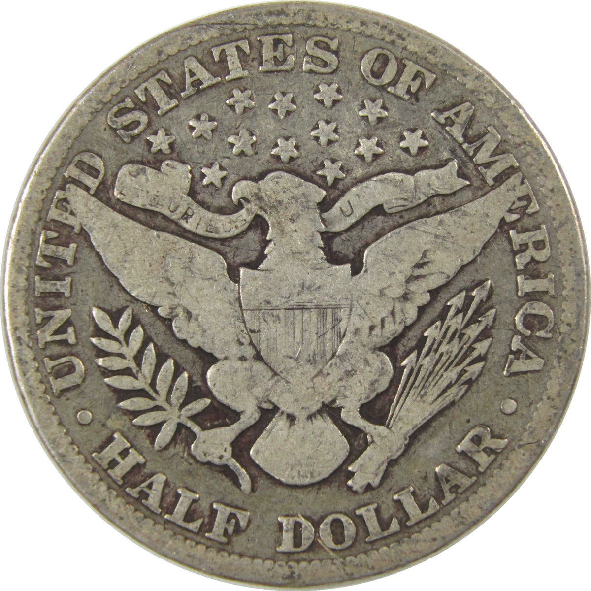 1899 Barber Silver Half Dollar G Good 50c Coin Collectible