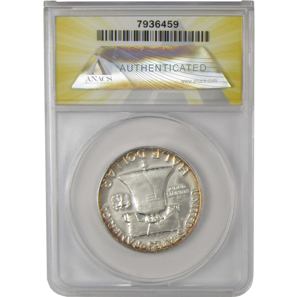 1950 Franklin Silver Half Dollar PF 61 ANACS Proof 50c Coin SKU:I28784