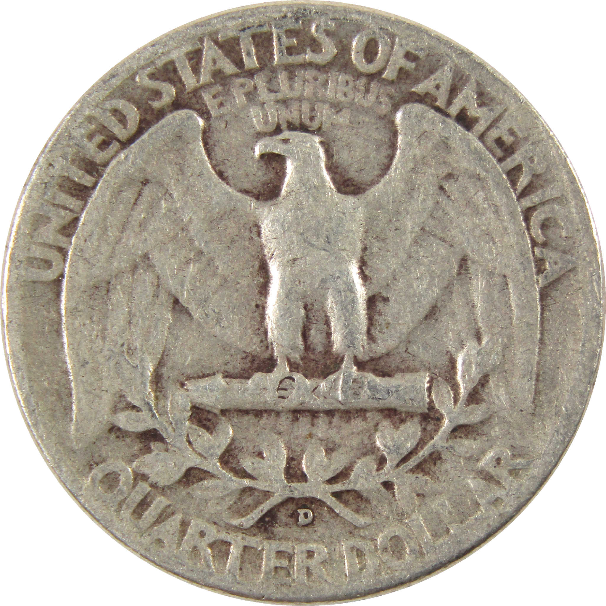 1952 D Washington Quarter VG Very Good Silver 25c Coin