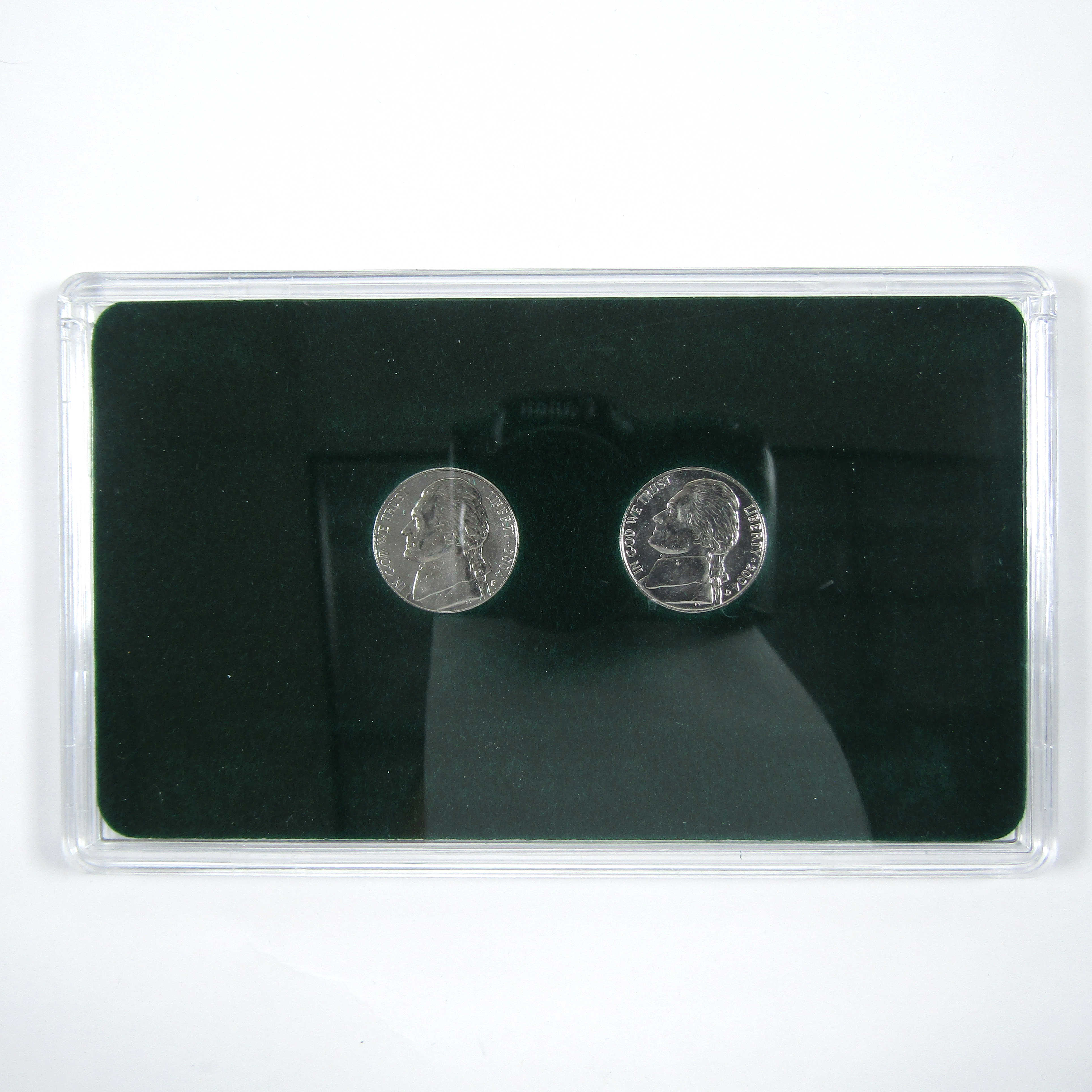 2004 P, D Keelboat Jefferson Nickel Platinum Coated Set SKU:CPC7479