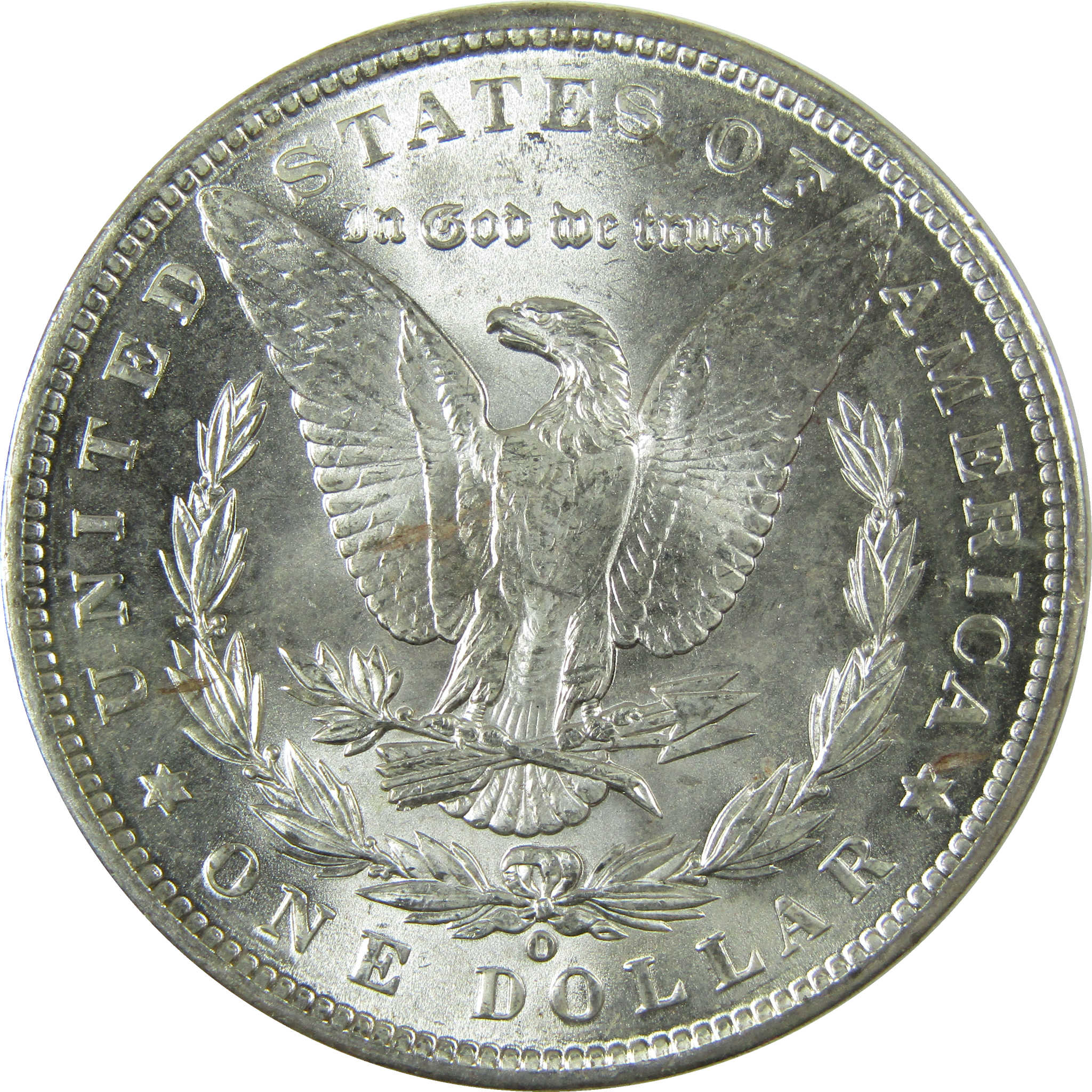 1900 O Morgan Silver Dollar Uncirculated Mint State $1 Coin SKU:I27735