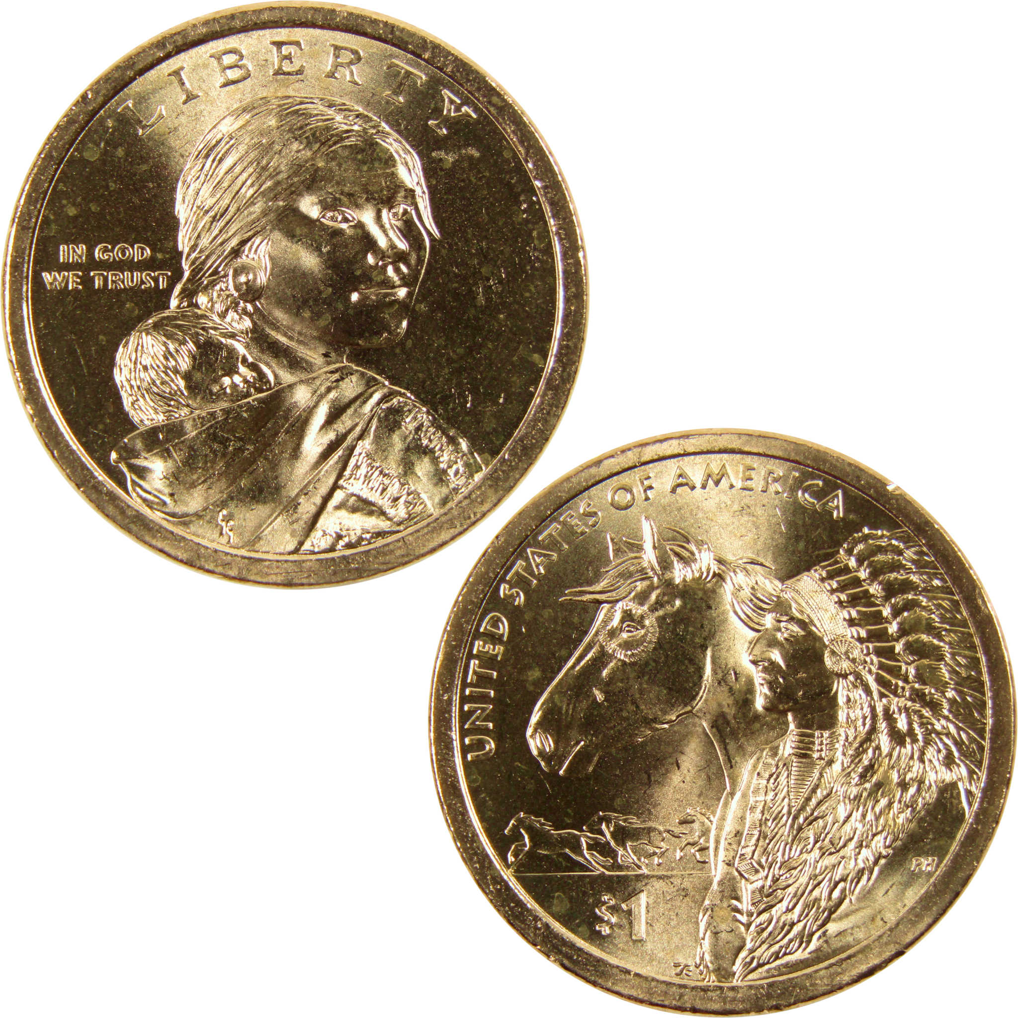 2012 P Trade Routes Native American Dollar BU Uncirculated $1 Coin