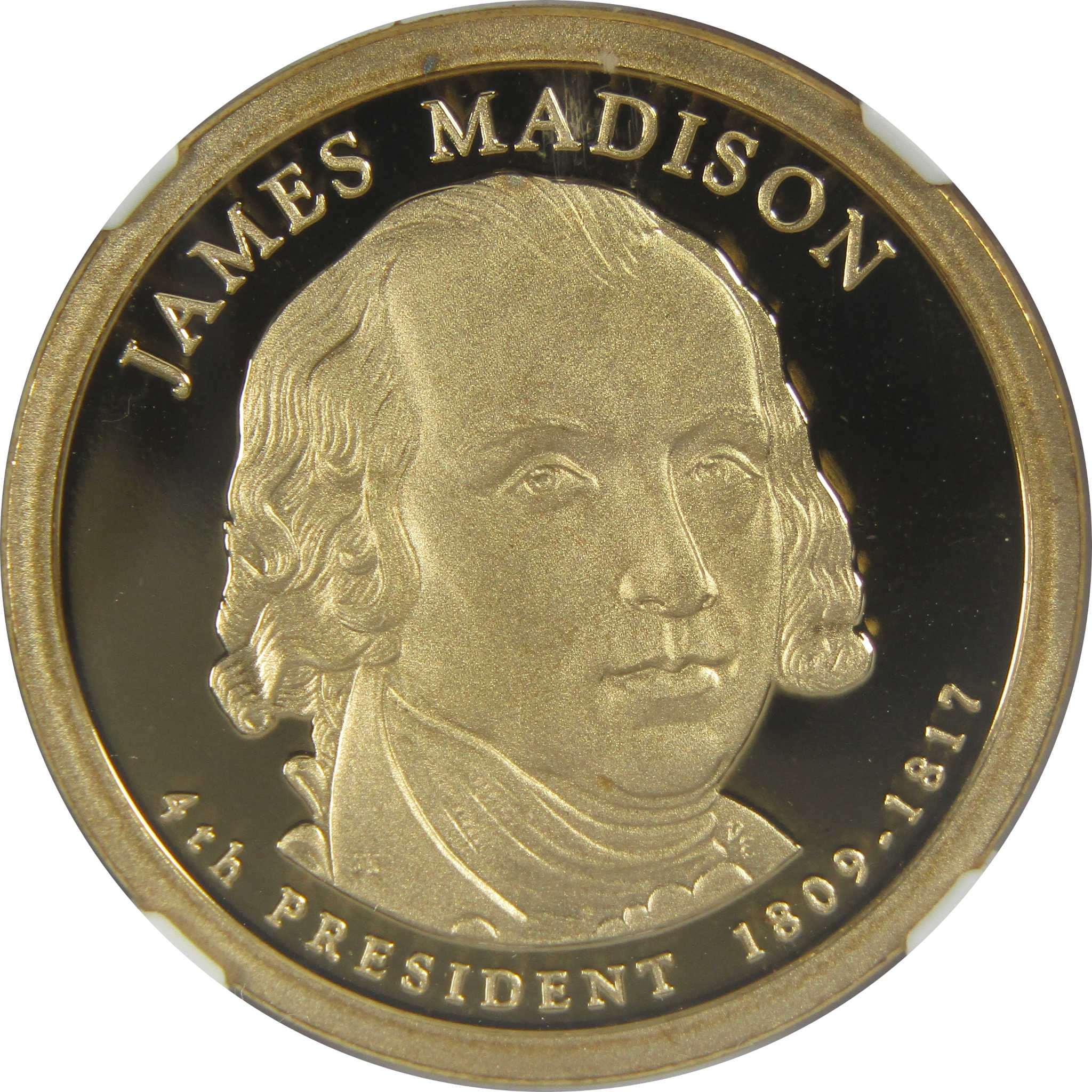 2007 S James Madison Presidential Dollar PF 70 UCAM NGC SKU:CPC9245