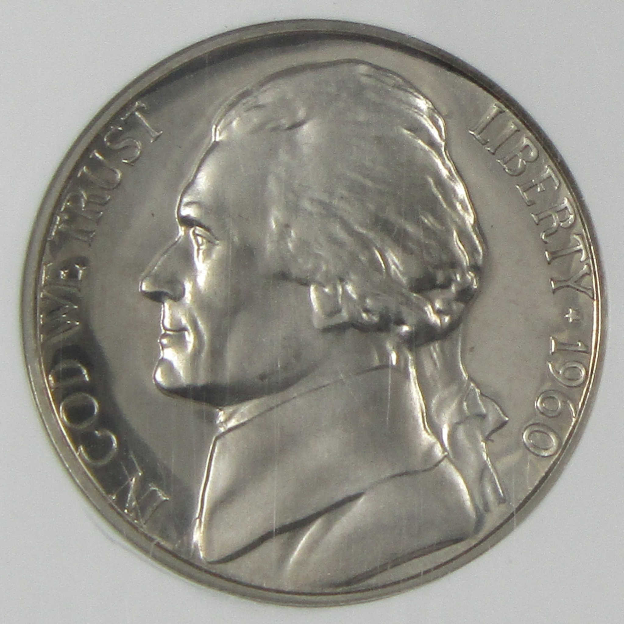 1960 Jefferson Nickel PF 68 CAM NGC Proof 5c Coin SKU:I26437