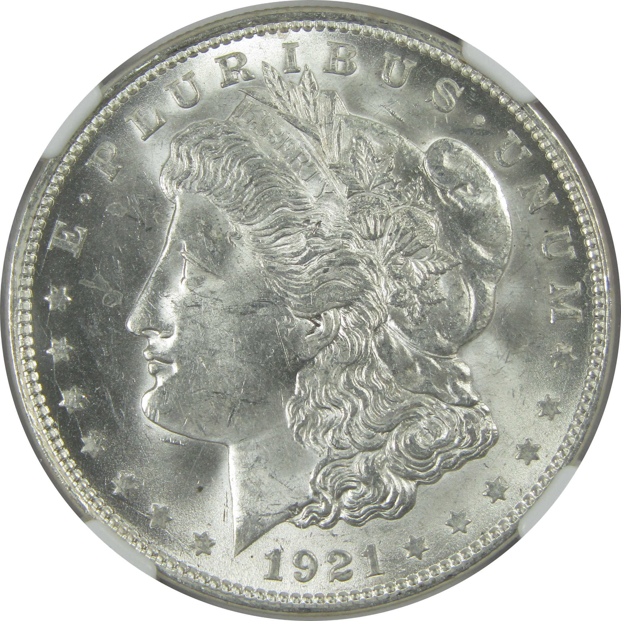 1921 Morgan Dollar MS 63 NGC Silver $1 Uncirculated Coin SKU:I15700 - Morgan coin - Morgan silver dollar - Morgan silver dollar for sale - Profile Coins &amp; Collectibles