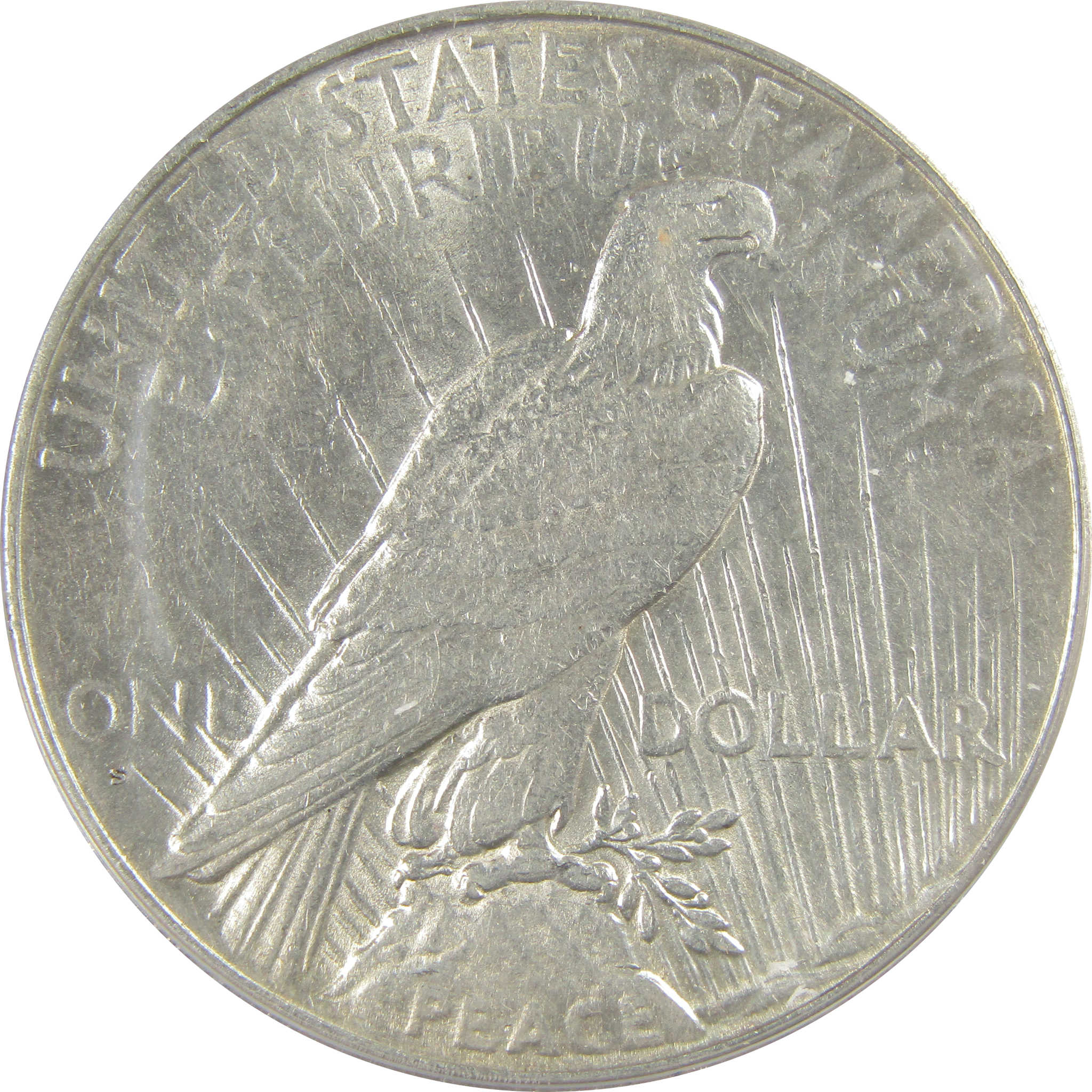 1926 S Peace Dollar AU 50 Details ANACS Silver $1 Coin SKU:I20349