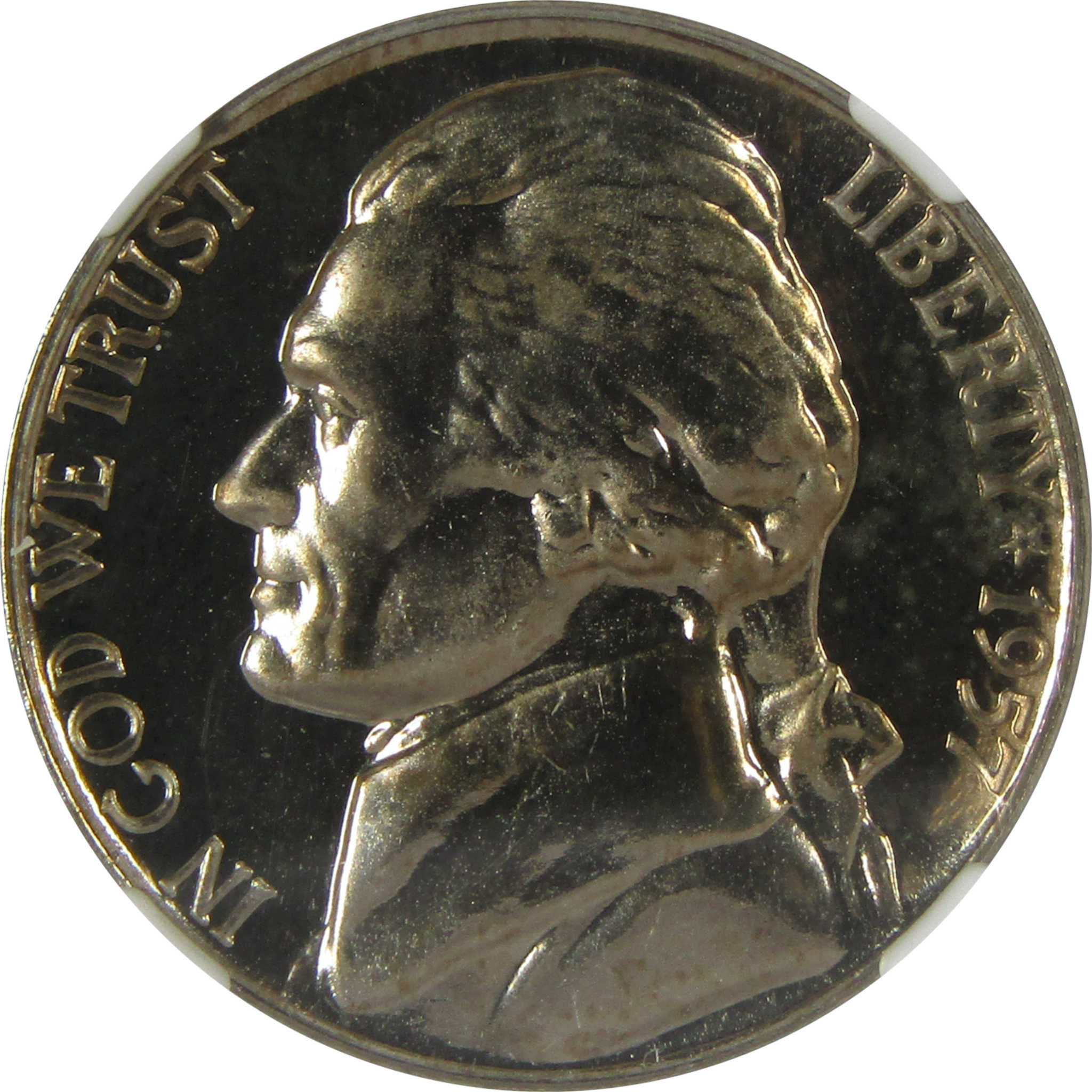 1957 Jefferson Nickel PF 67 NGC Proof 5c Coin Collectible SKU:I27107