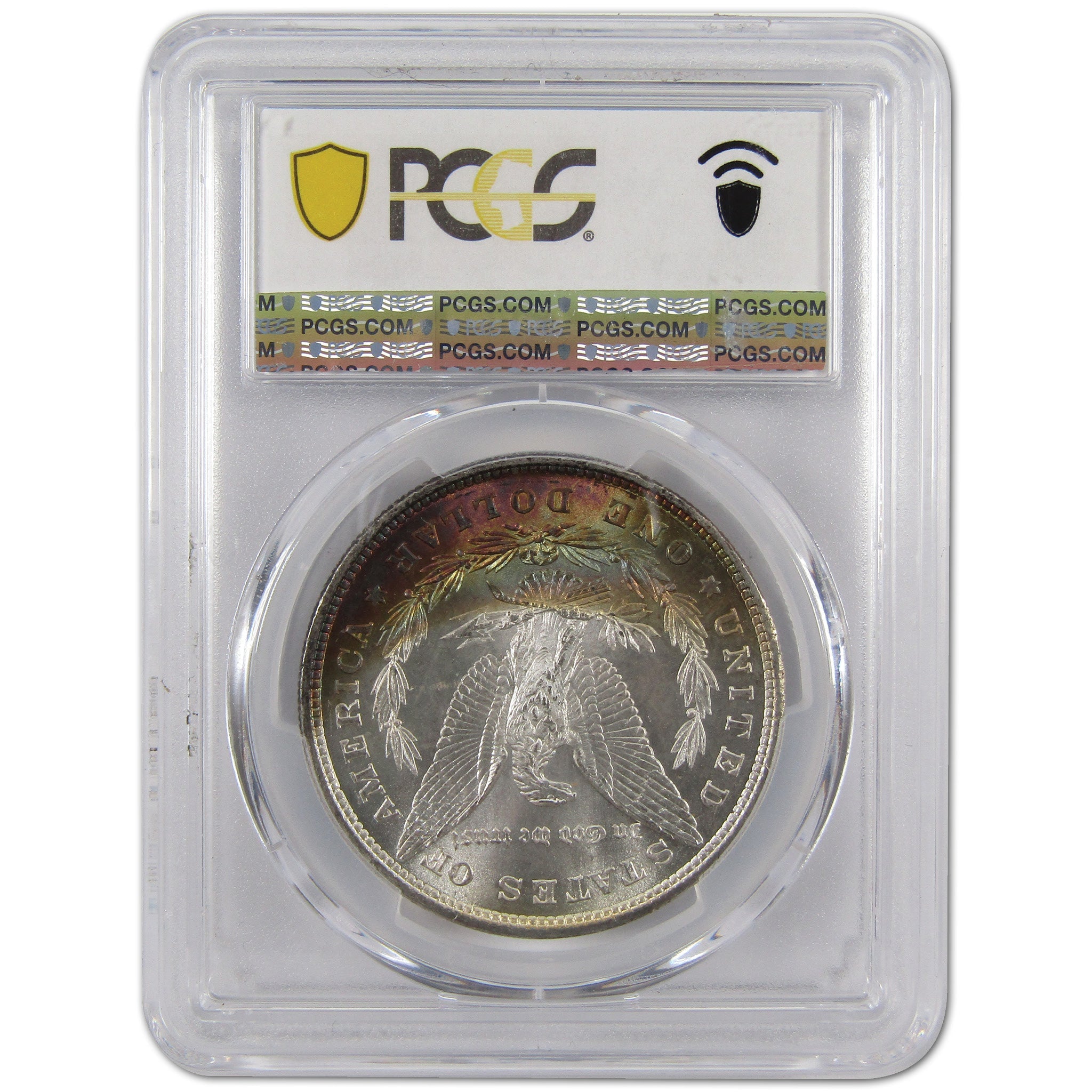 1878 8TF Morgan Dollar MS 64 PCGS Silver $1 Coin Toned SKU:I10918