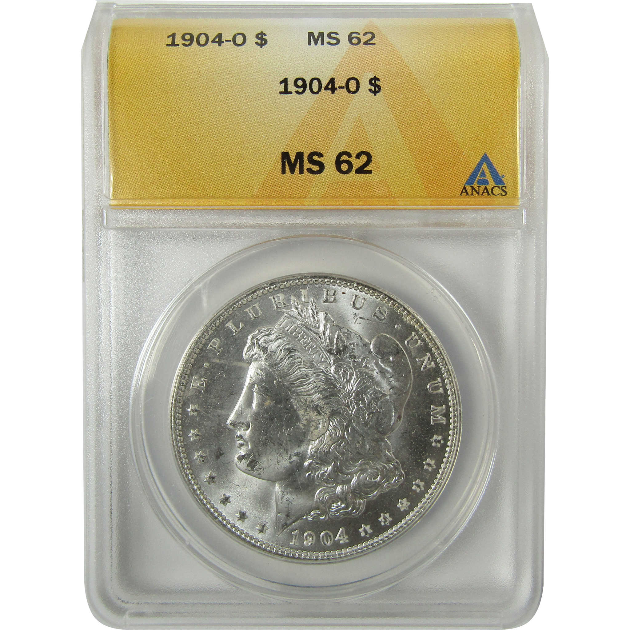 1904 O Morgan Silver Dollar MS 62 ANACS Uncirculated SKU:I28313