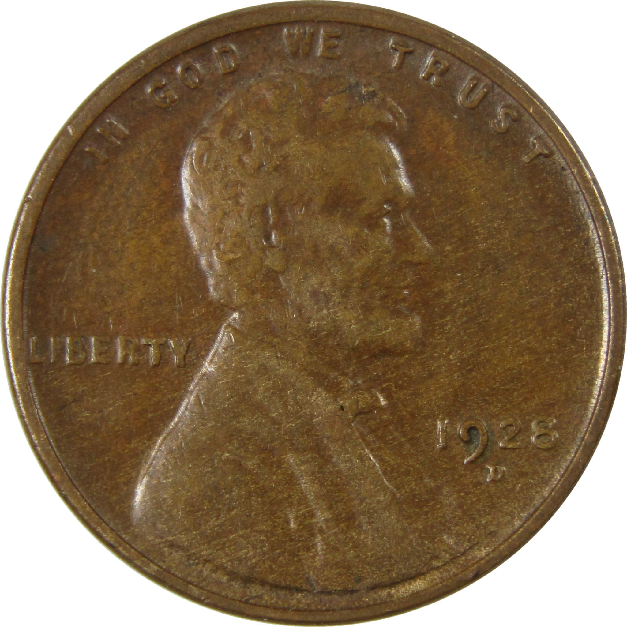 1928 D Lincoln Wheat Cent VF Very Fine Penny 1c Coin SKU:I27635