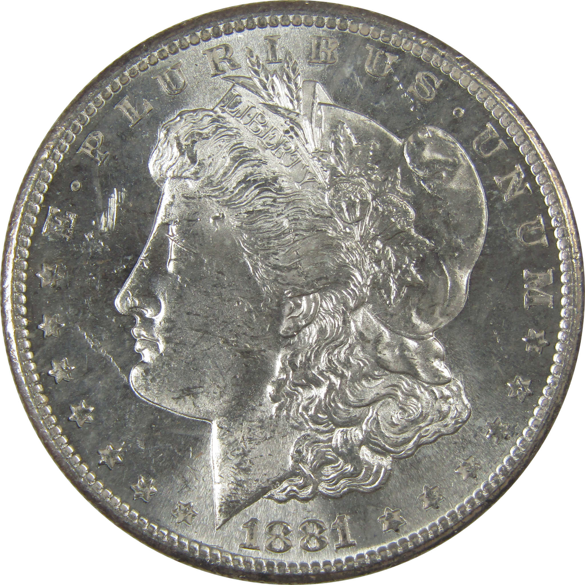 1881 S Morgan Dollar Uncirculated Silver $1 Coin SKU:CPC1107 - Morgan coin - Morgan silver dollar - Morgan silver dollar for sale - Profile Coins &amp; Collectibles