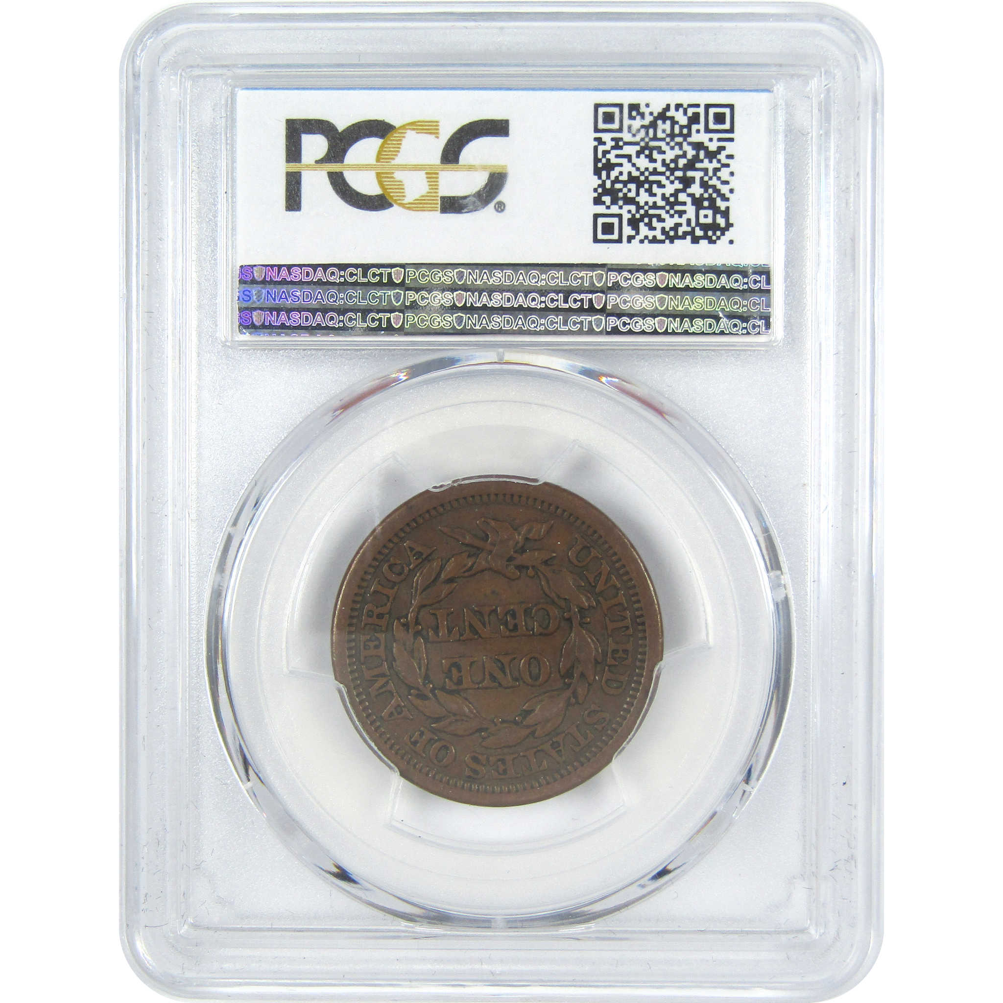 1854 Braided Hair Large Cent XF 45 PCGS Copper Penny SKU:I15389