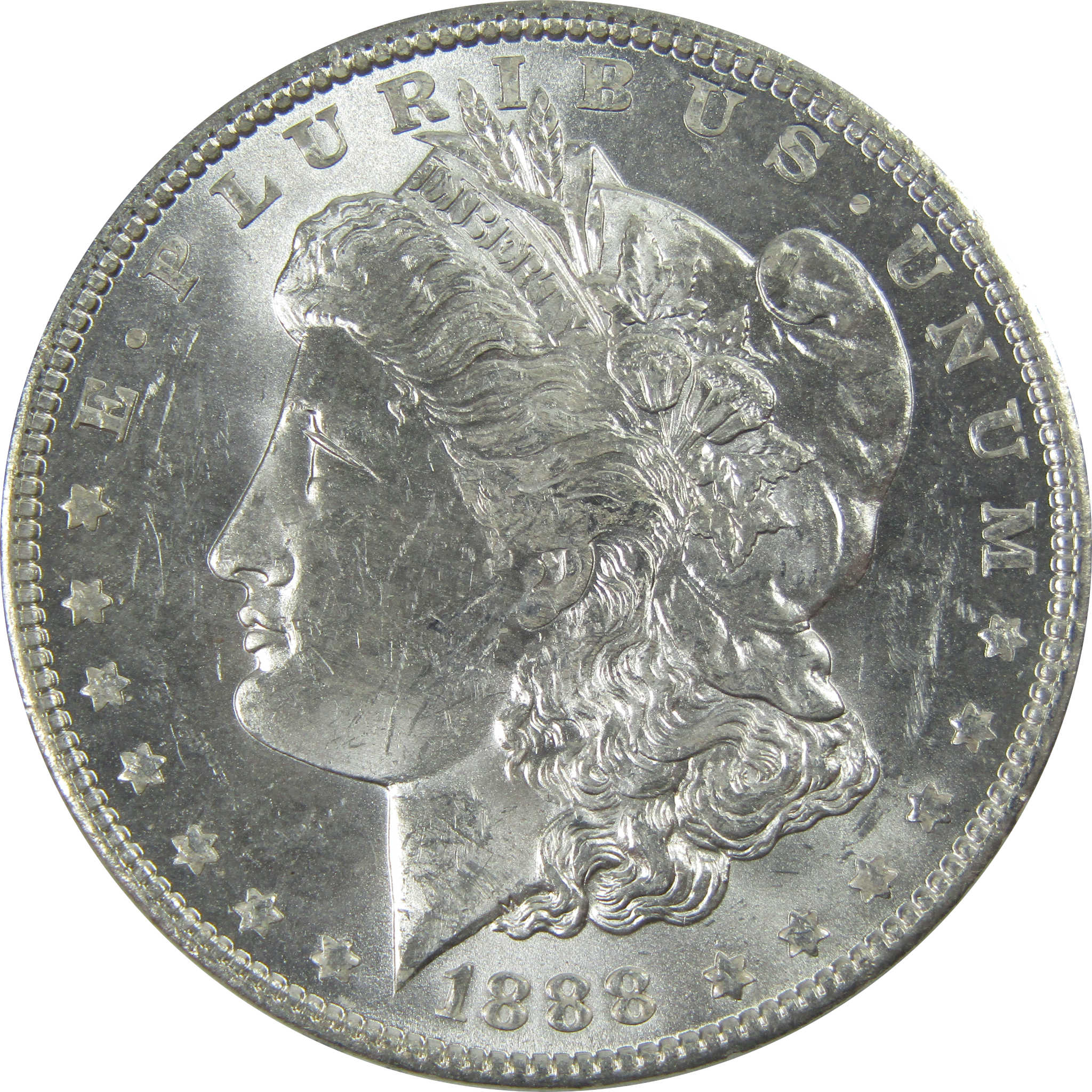 1888 O Morgan Dollar Uncirculated Silver $1 Coin SKU:I16624 - Morgan coin - Morgan silver dollar - Morgan silver dollar for sale - Profile Coins &amp; Collectibles