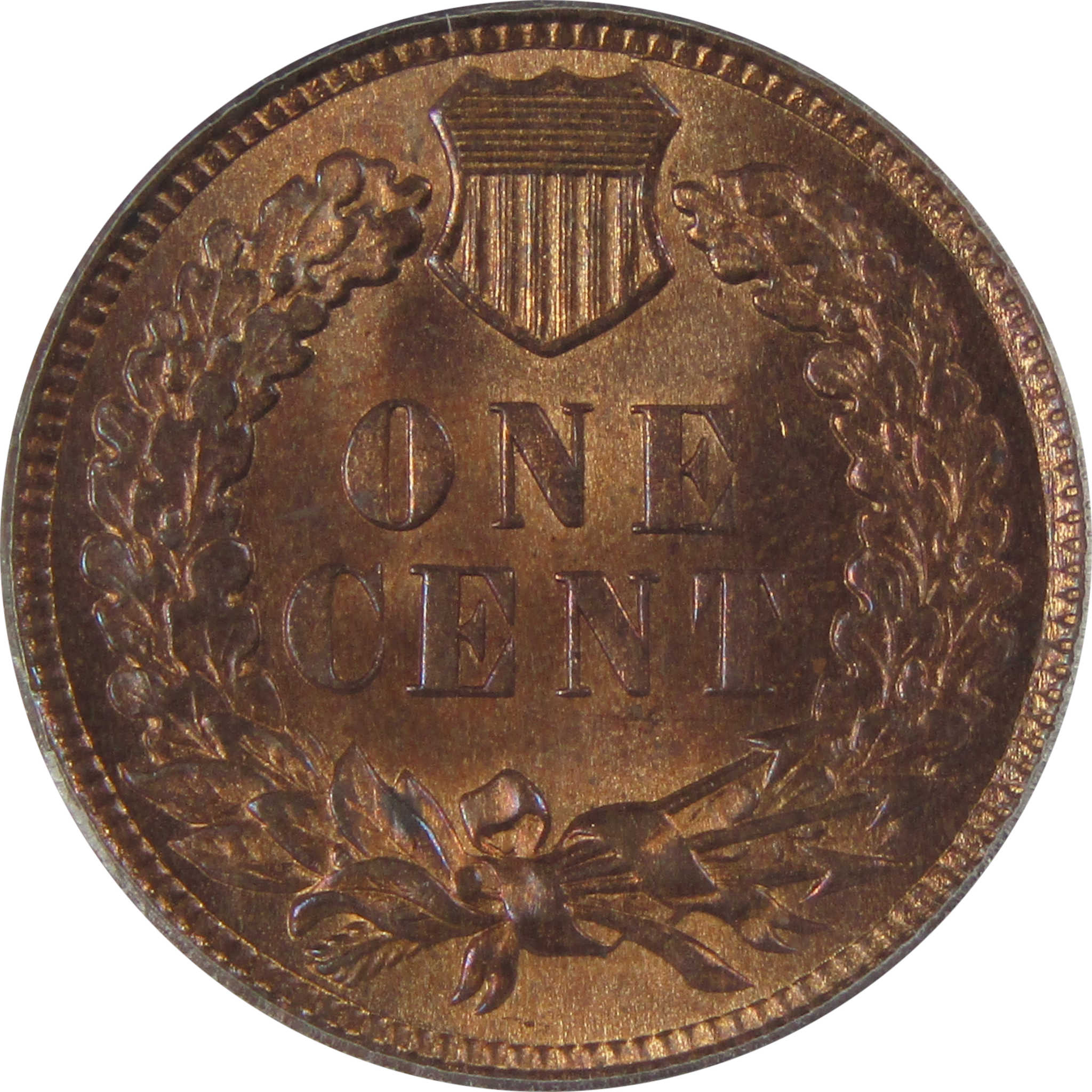 1907 Indian Head Cent MS 62 RB ANACS Penny Uncirculated SKU:CP182