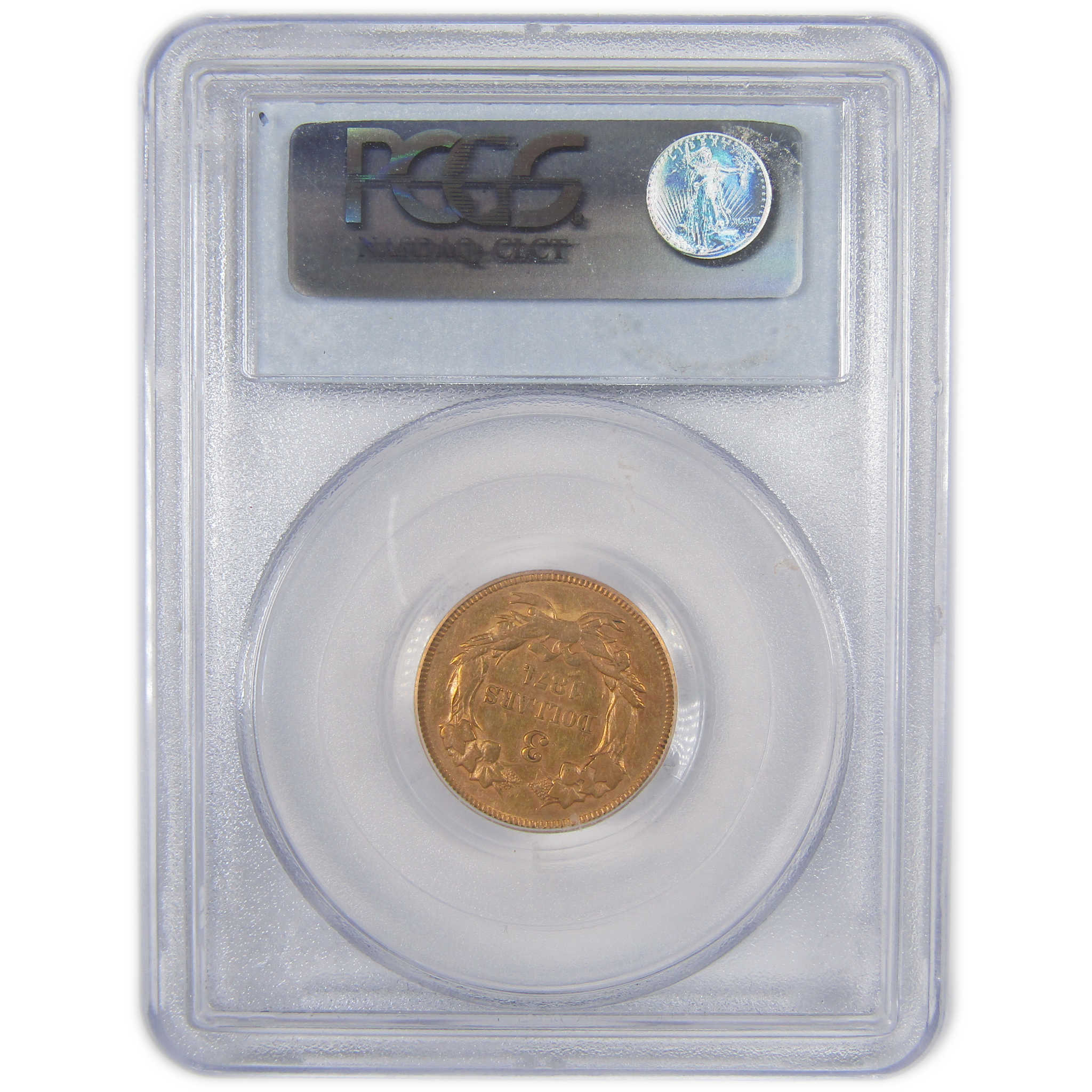 1874 Indian Princess Head AU 50 PCGS Gold $3 Coin SKU:I16765