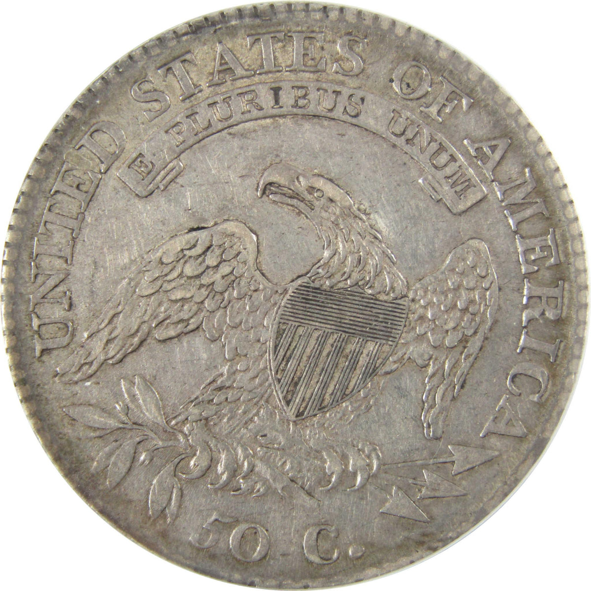 1813 Capped Bust Silver Half Dollar VF 35 Details ANACS SKU:I27999
