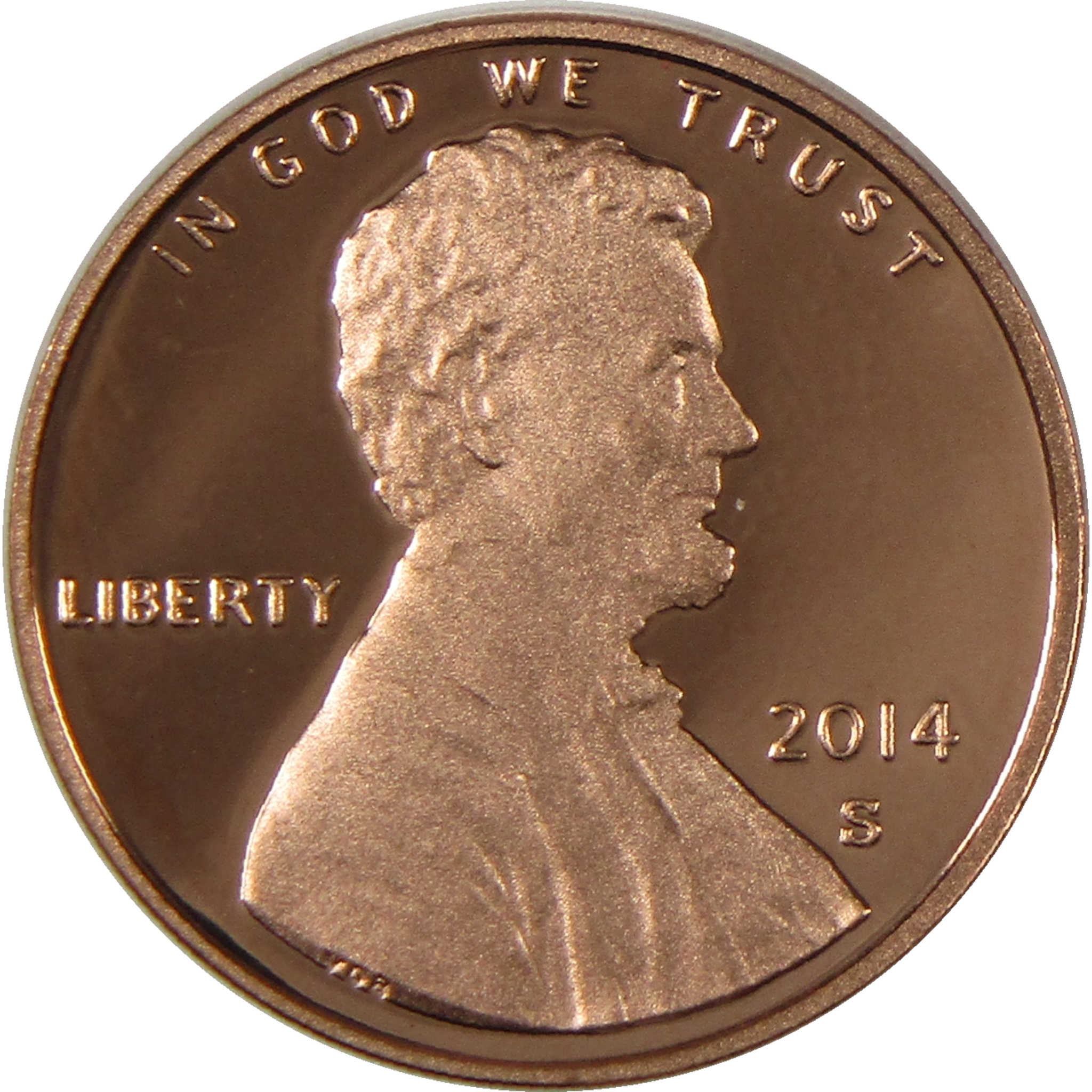 2014 S Lincoln Shield Cent Penny Proof 1c Coin Collectible