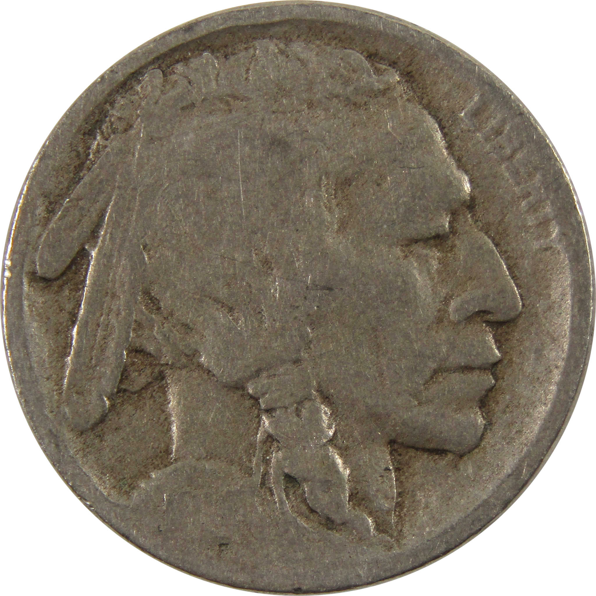 1914 D Indian Head Buffalo Nickel G Good 5c Coin SKU:I9167